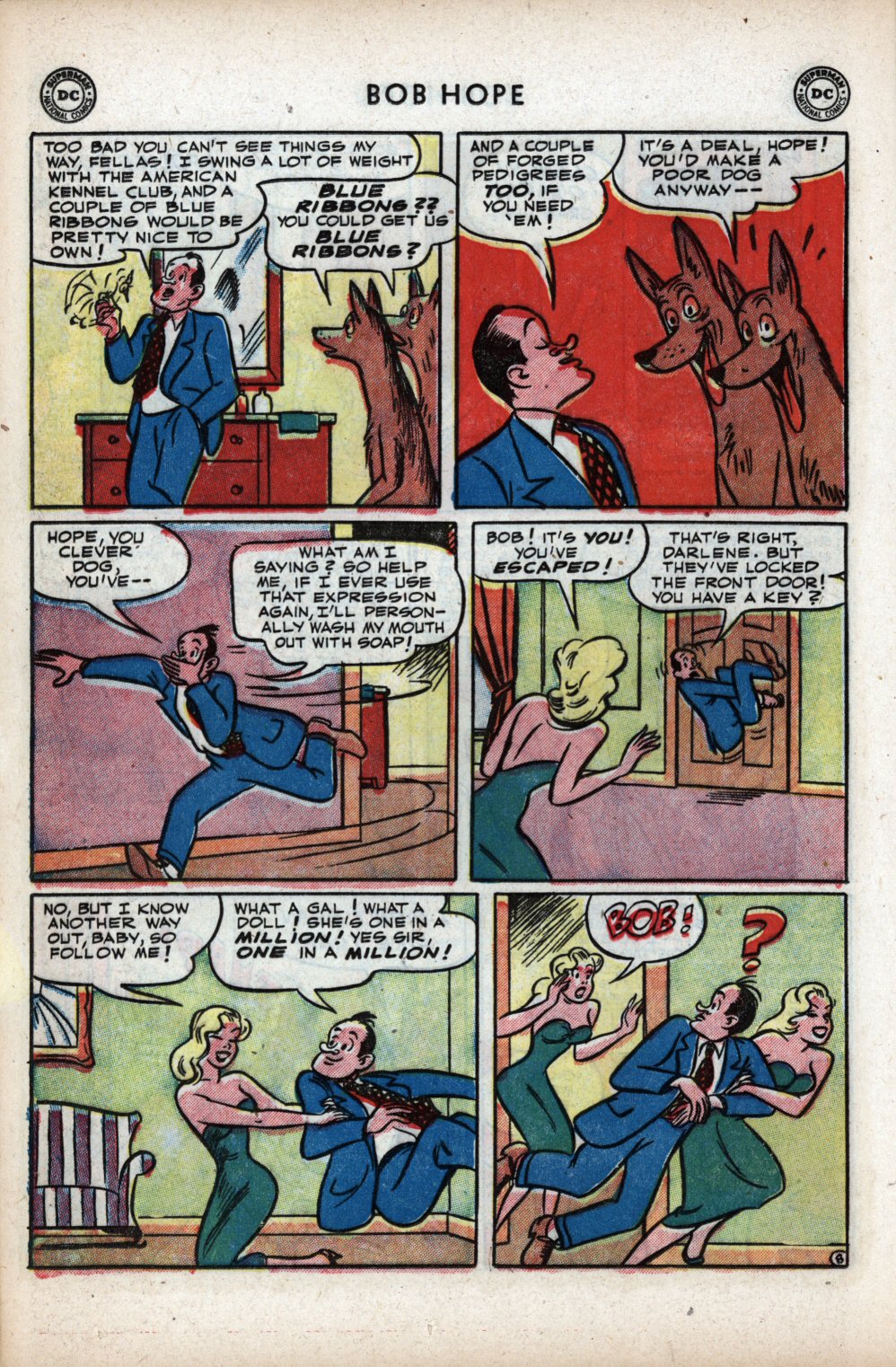 Read online The Adventures of Bob Hope comic -  Issue #14 - 18