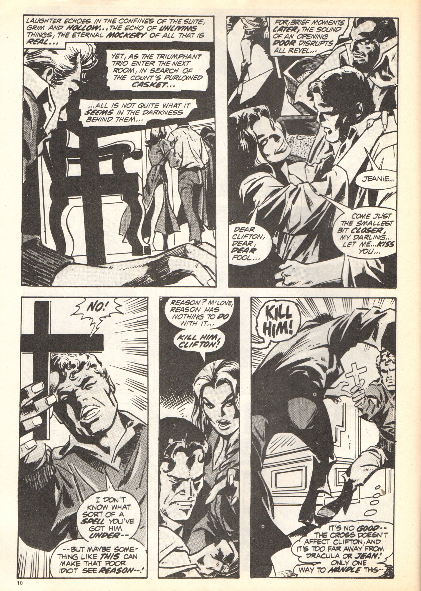 Read online Dracula Lives (1974) comic -  Issue #4 - 10