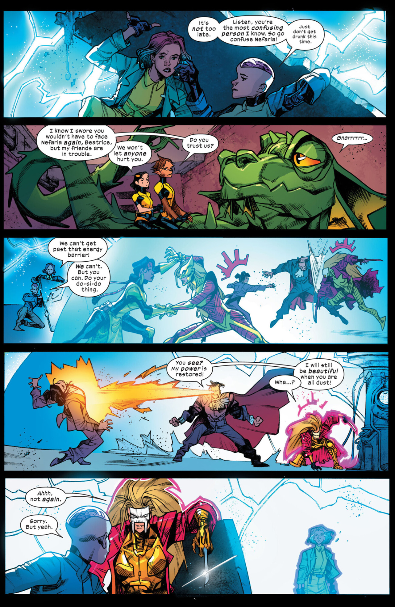 Read online New Mutants Lethal Legion comic -  Issue #5 - 16