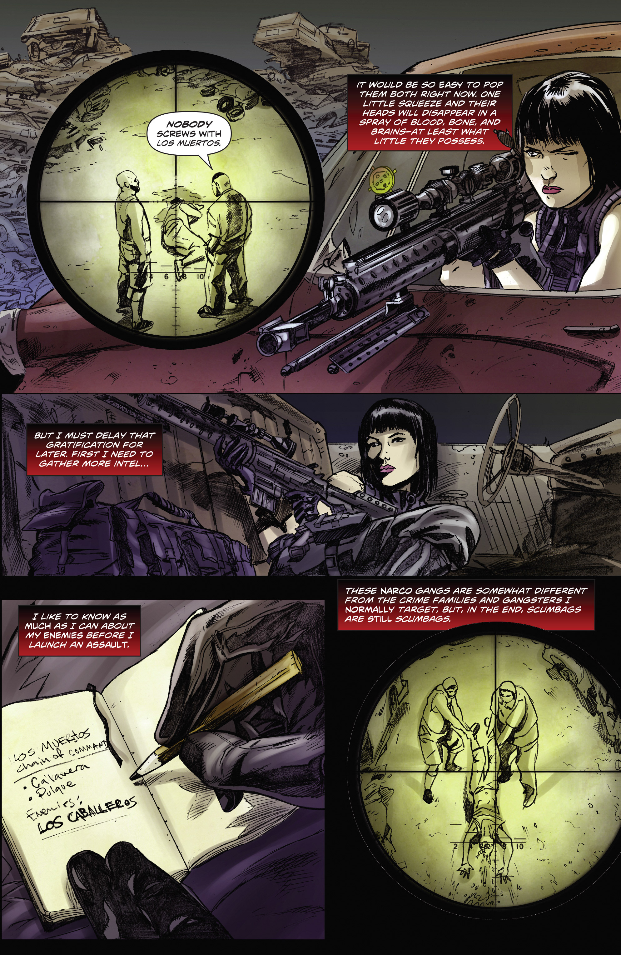 Read online Swords of Sorrow: Vampirella & Jennifer Blood comic -  Issue #2 - 10