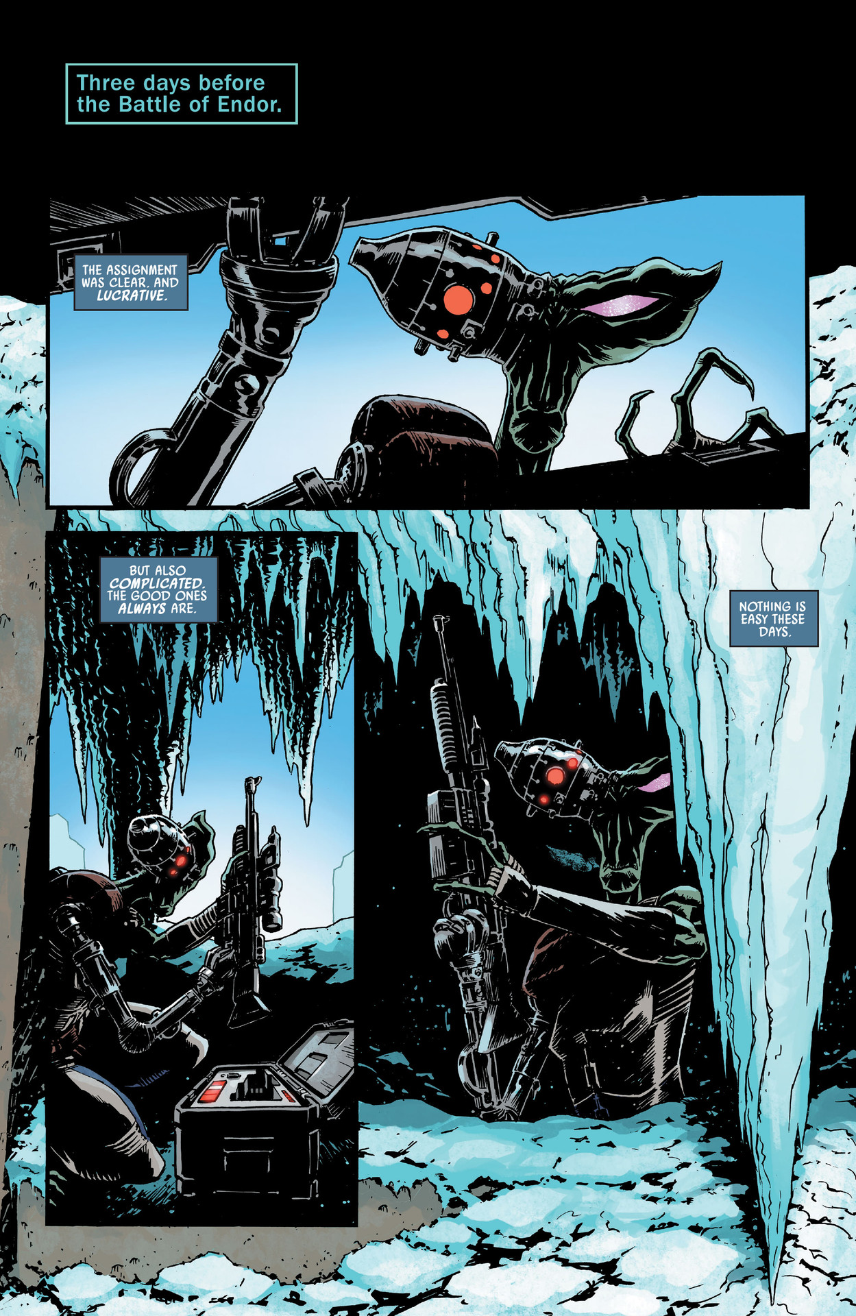Read online Star Wars: Return Of The Jedi - The Rebellion comic -  Issue # Full - 3