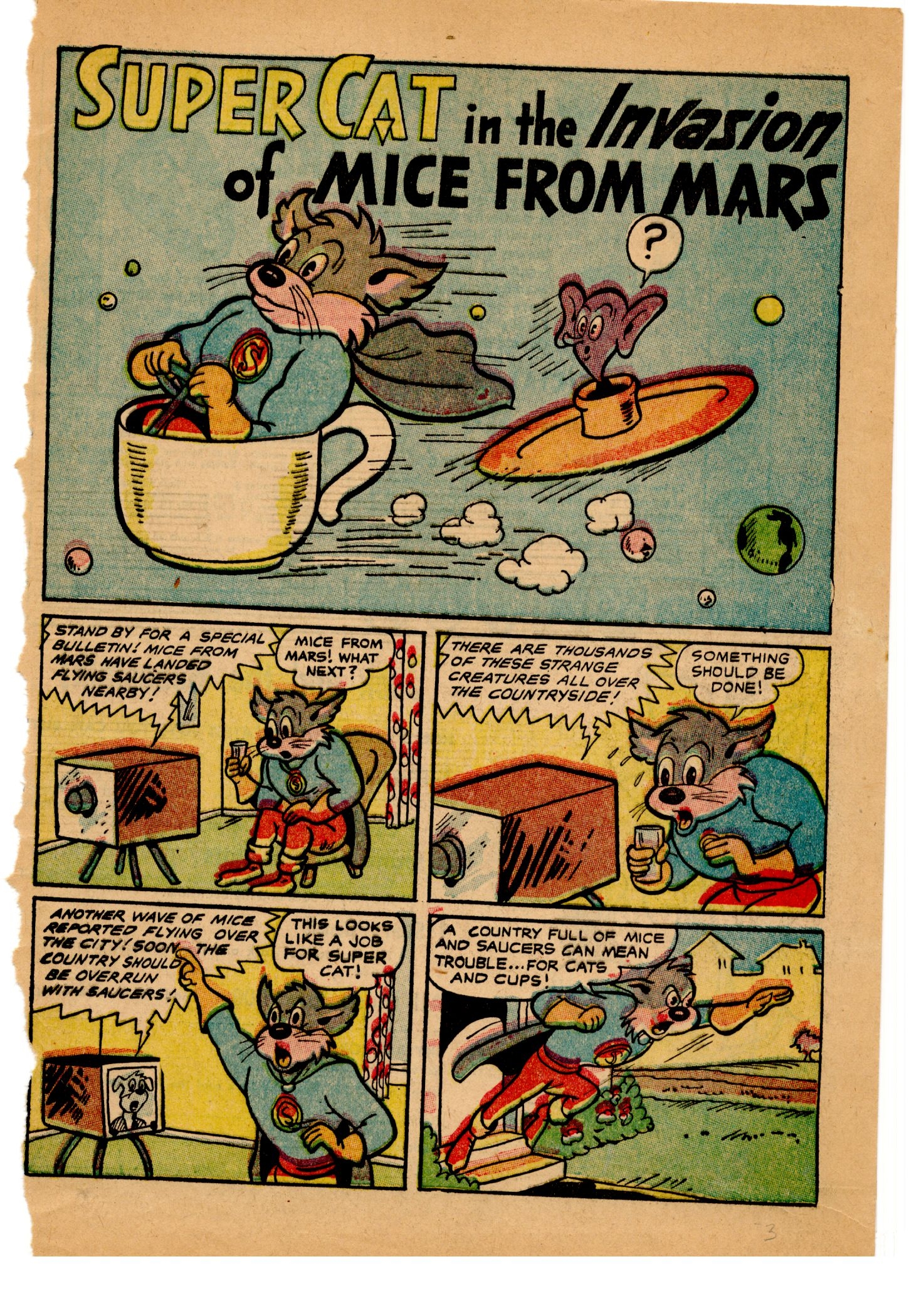 Read online Super Cat comic -  Issue #3 - 3