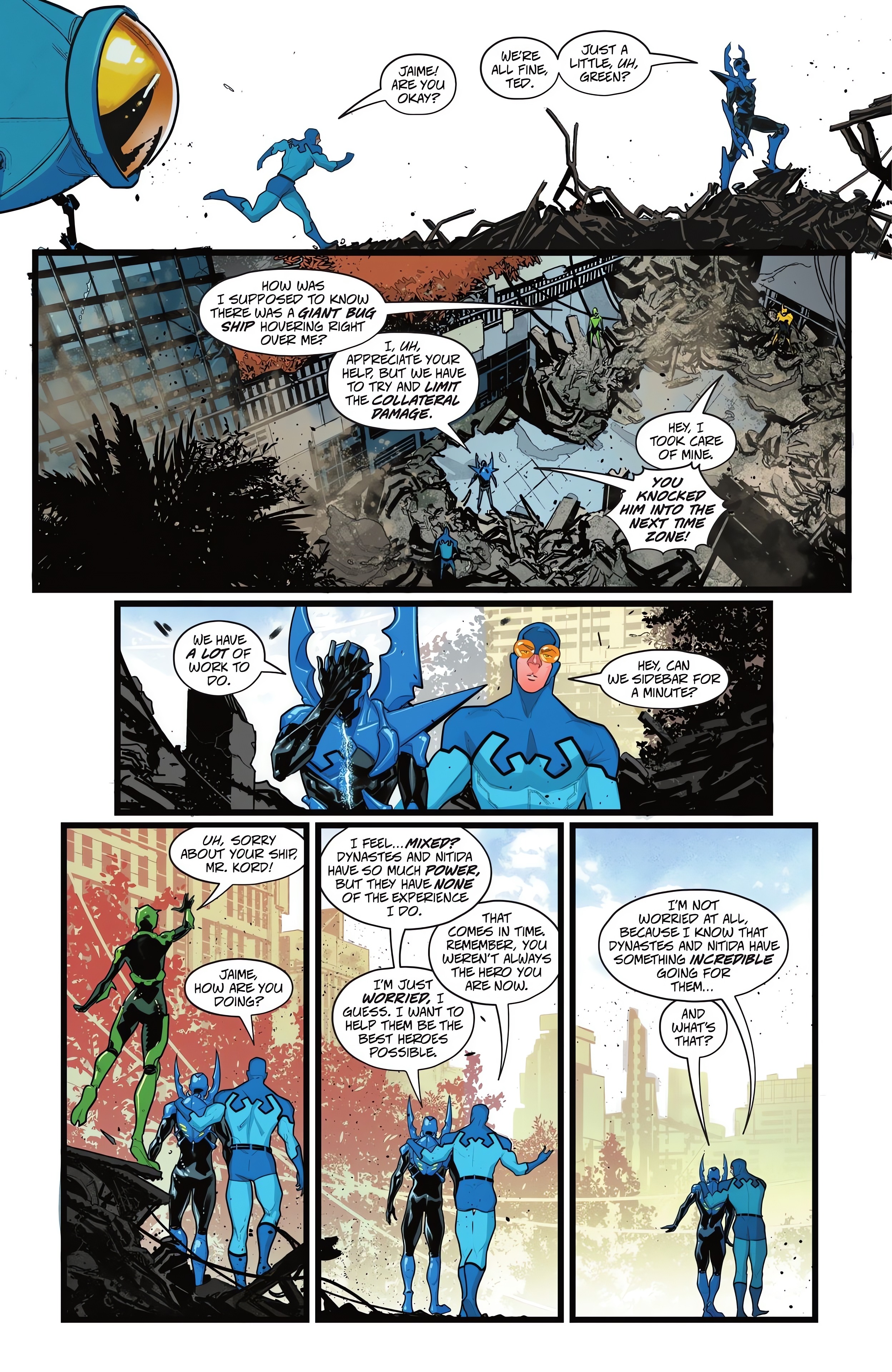 Read online Blue Beetle (2023) comic -  Issue #1 - 9