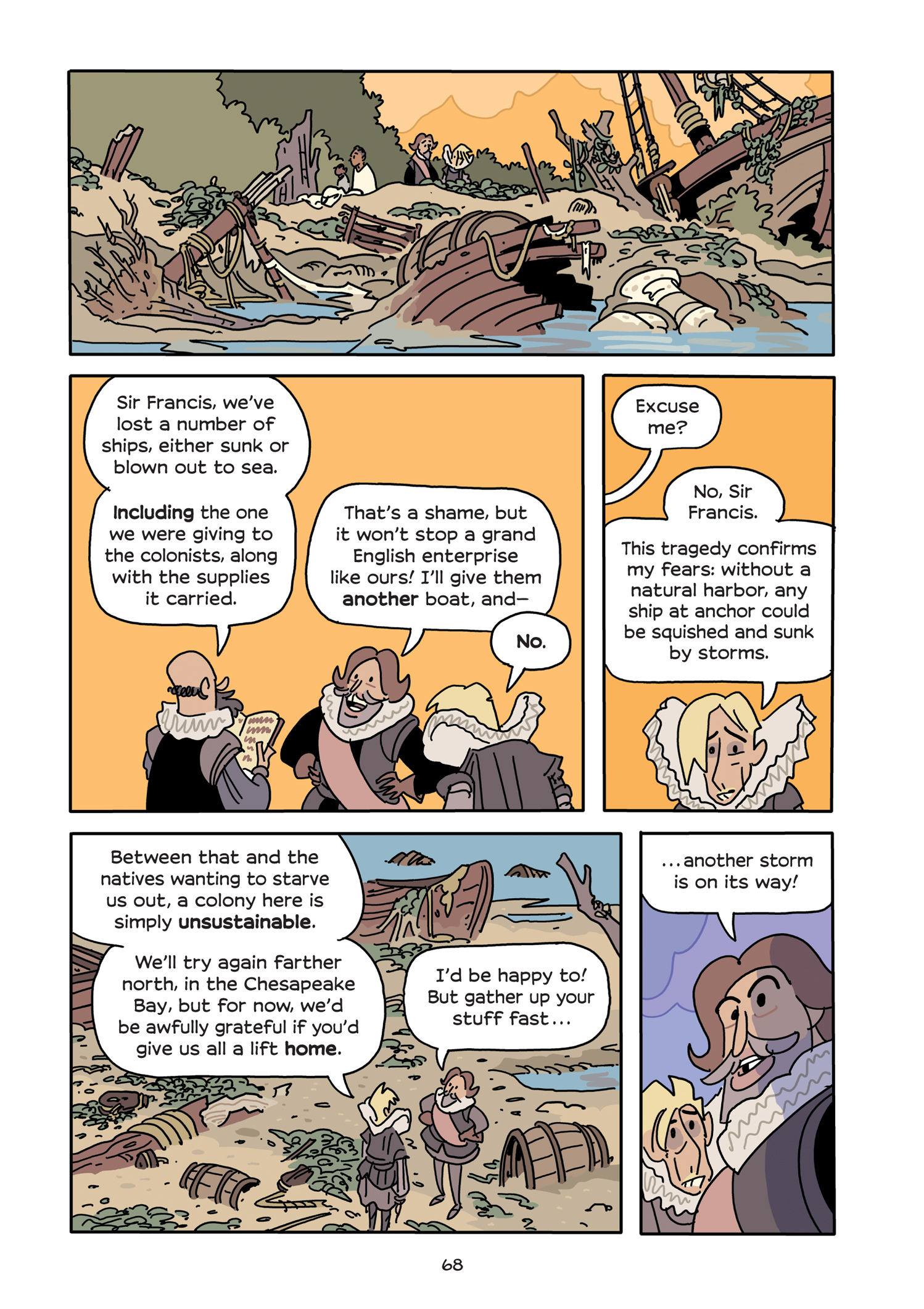 Read online History Comics comic -  Issue # The Roanoke Colony - Americas First Mystery - 74