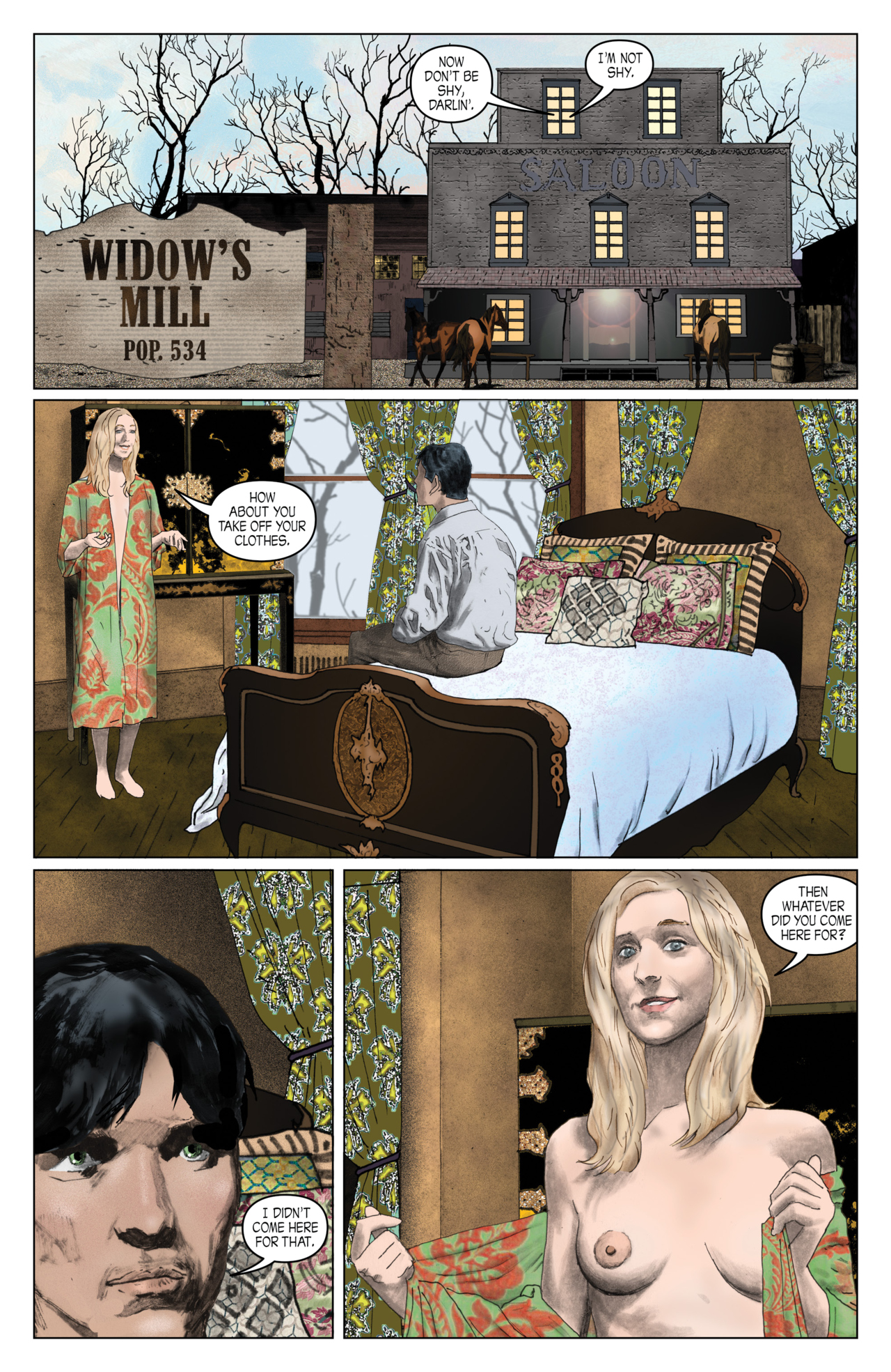 Read online John Carpenter's Night Terrors comic -  Issue # Black Sparrow - 33