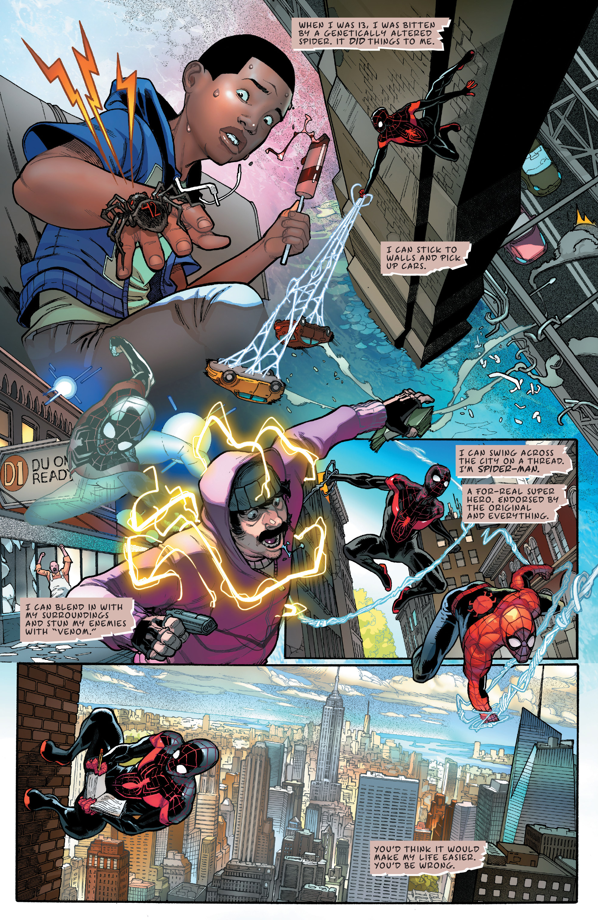Read online Miles Morales: Spider-Man By Saladin Ahmed Omnibus comic -  Issue # TPB (Part 1) - 7