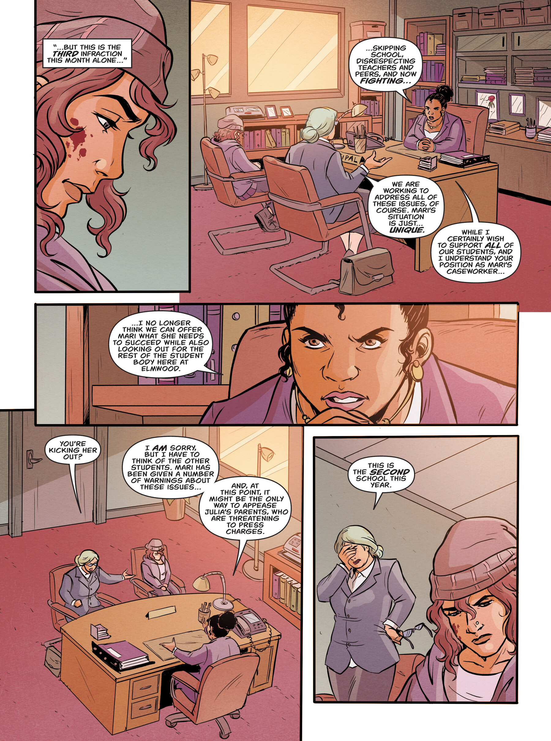 Read online Eight Limbs comic -  Issue # TPB - 7