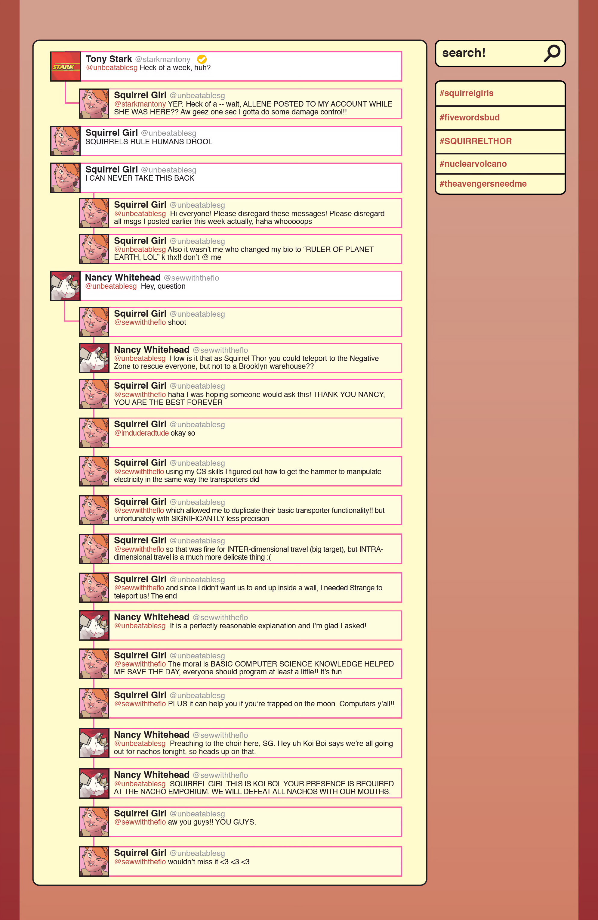 Read online The Unbeatable Squirrel Girl Omnibus comic -  Issue # TPB (Part 6) - 87