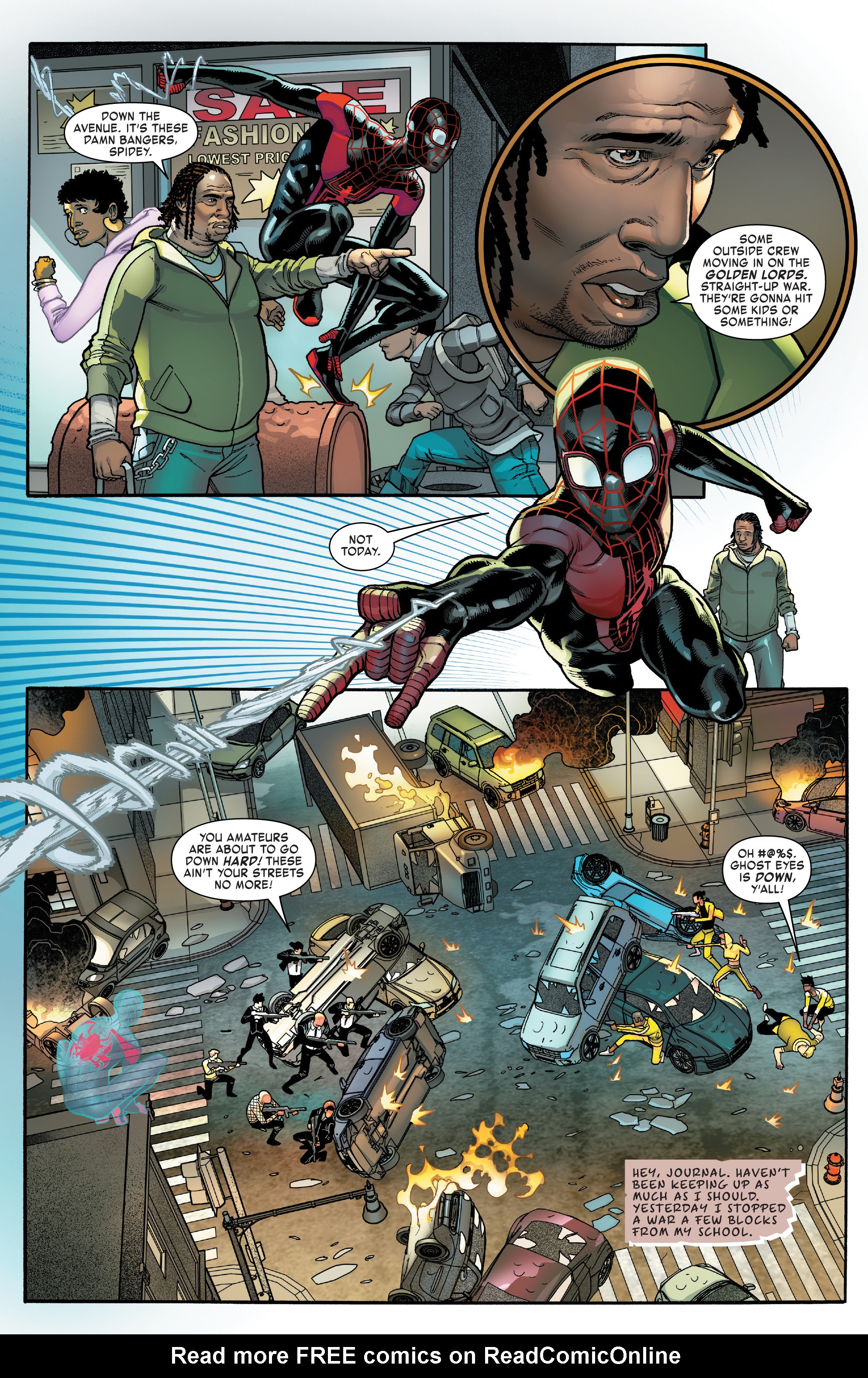 Read online Miles Morales: Spider-Man By Saladin Ahmed Omnibus comic -  Issue # TPB (Part 1) - 91
