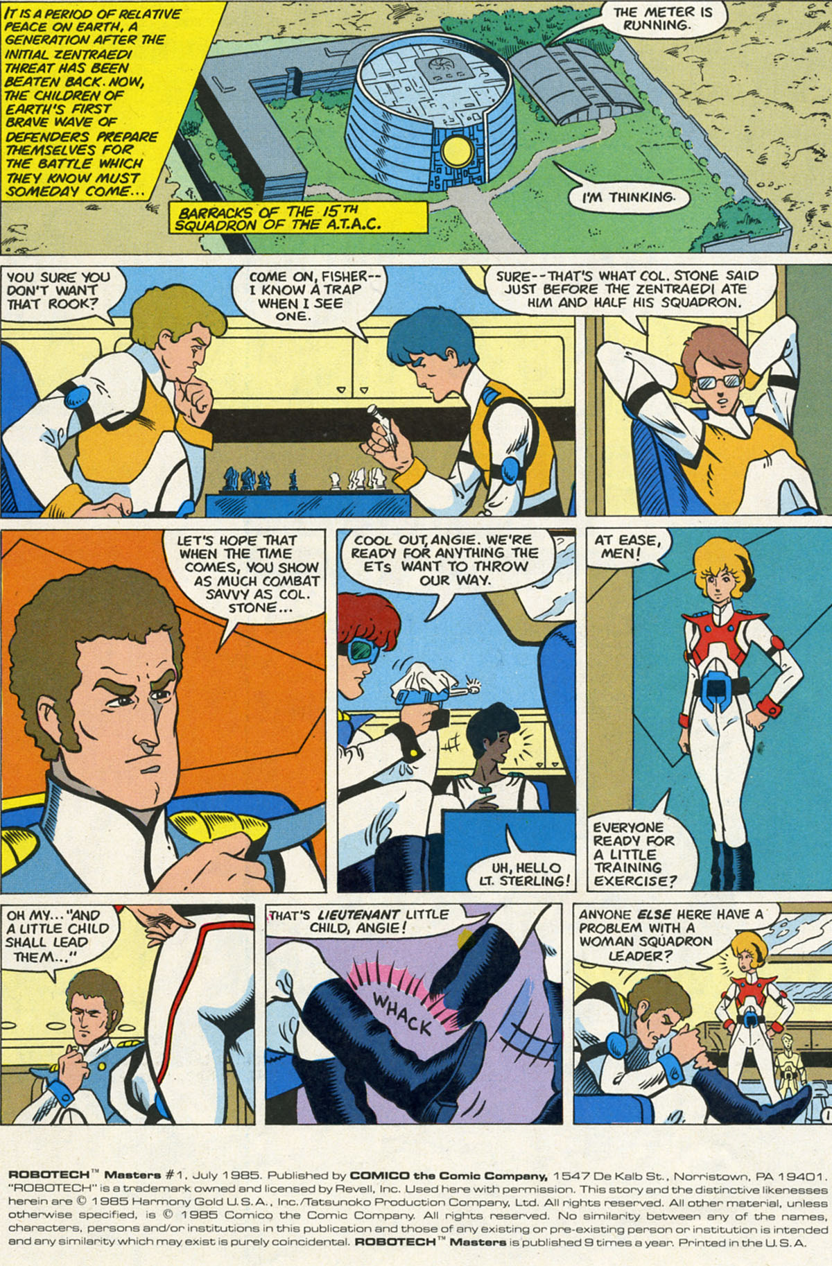 Read online Robotech Masters comic -  Issue #1 - 5