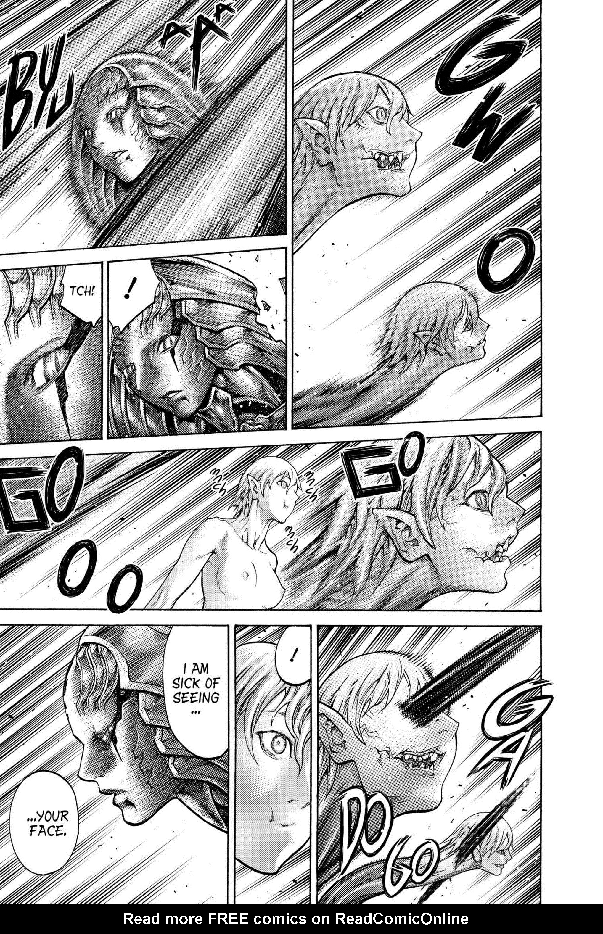 Read online Claymore comic -  Issue #22 - 102