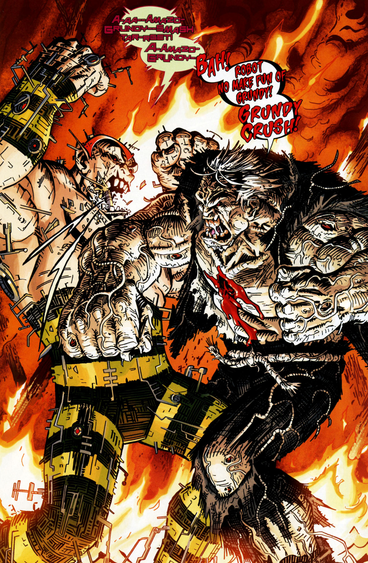 Read online Solomon Grundy comic -  Issue #5 - 9