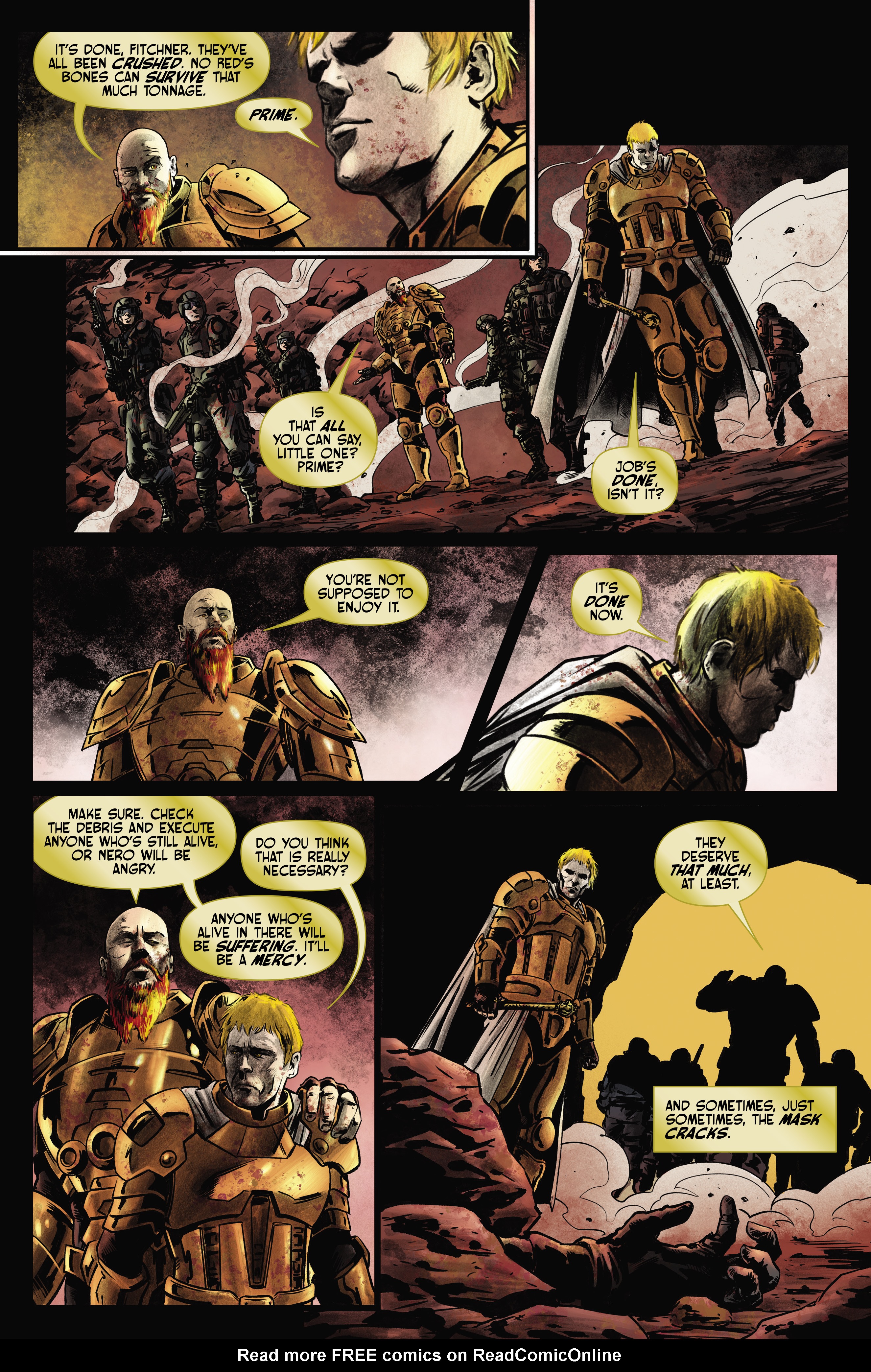 Read online Pierce Brown's Red Rising: Sons of Ares: Forbidden Song comic -  Issue # TPB - 105