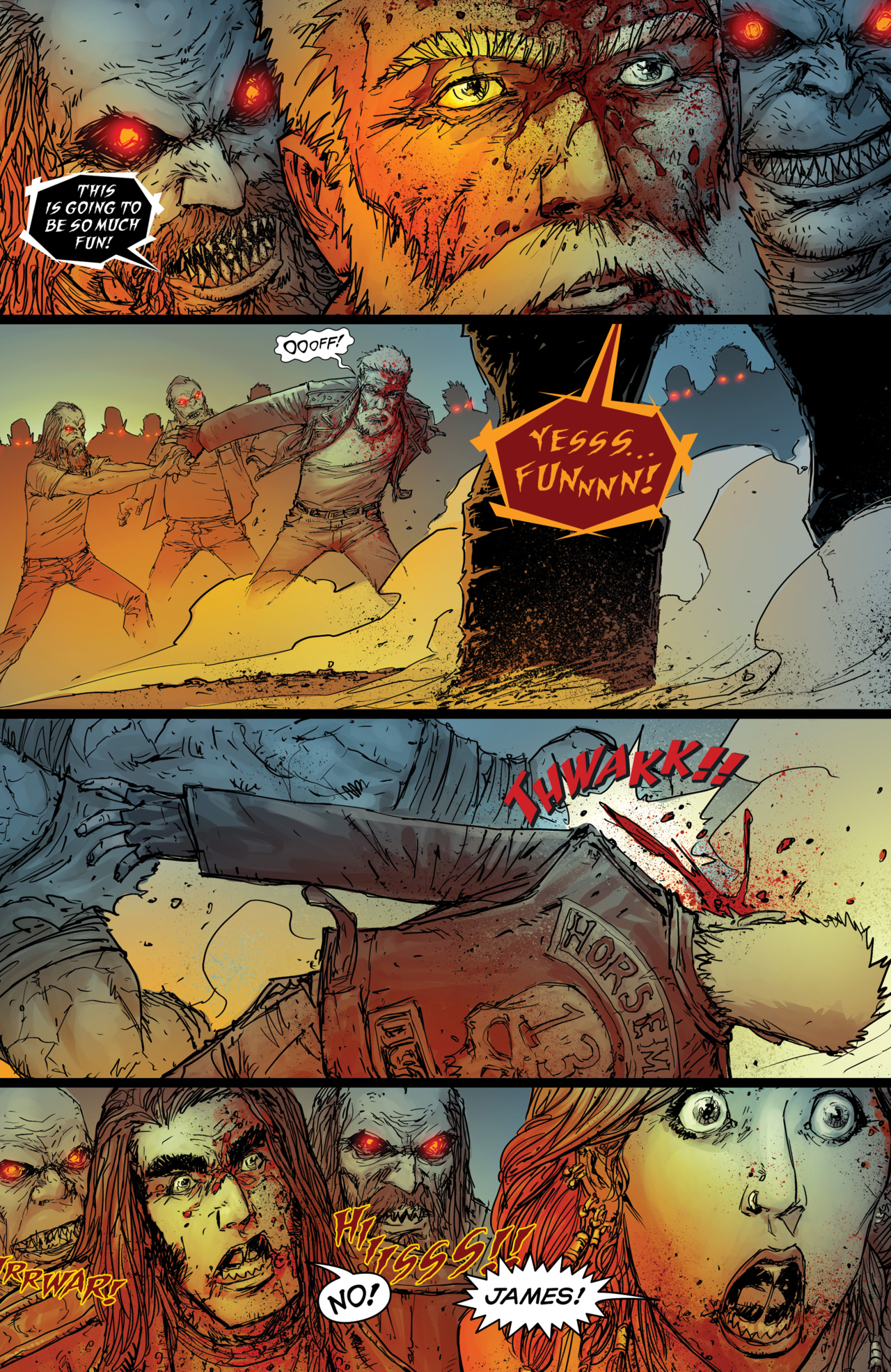 Read online John Carpenter's Night Terrors comic -  Issue #13 Horseman - 124