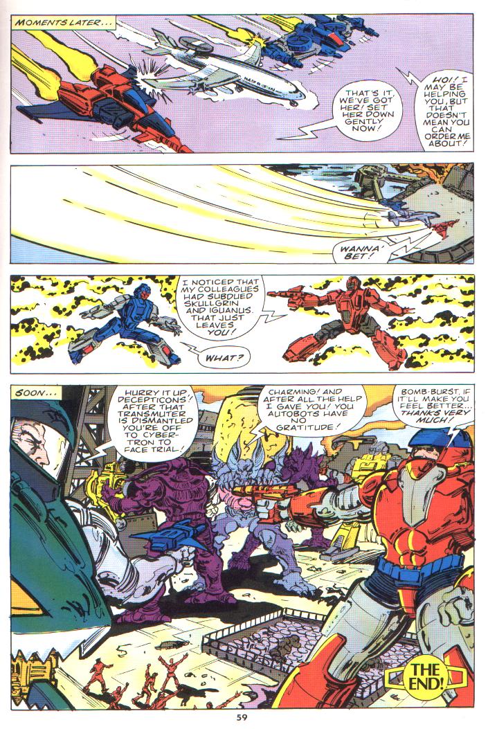 Read online The Transformers Annual comic -  Issue #1989 - 44