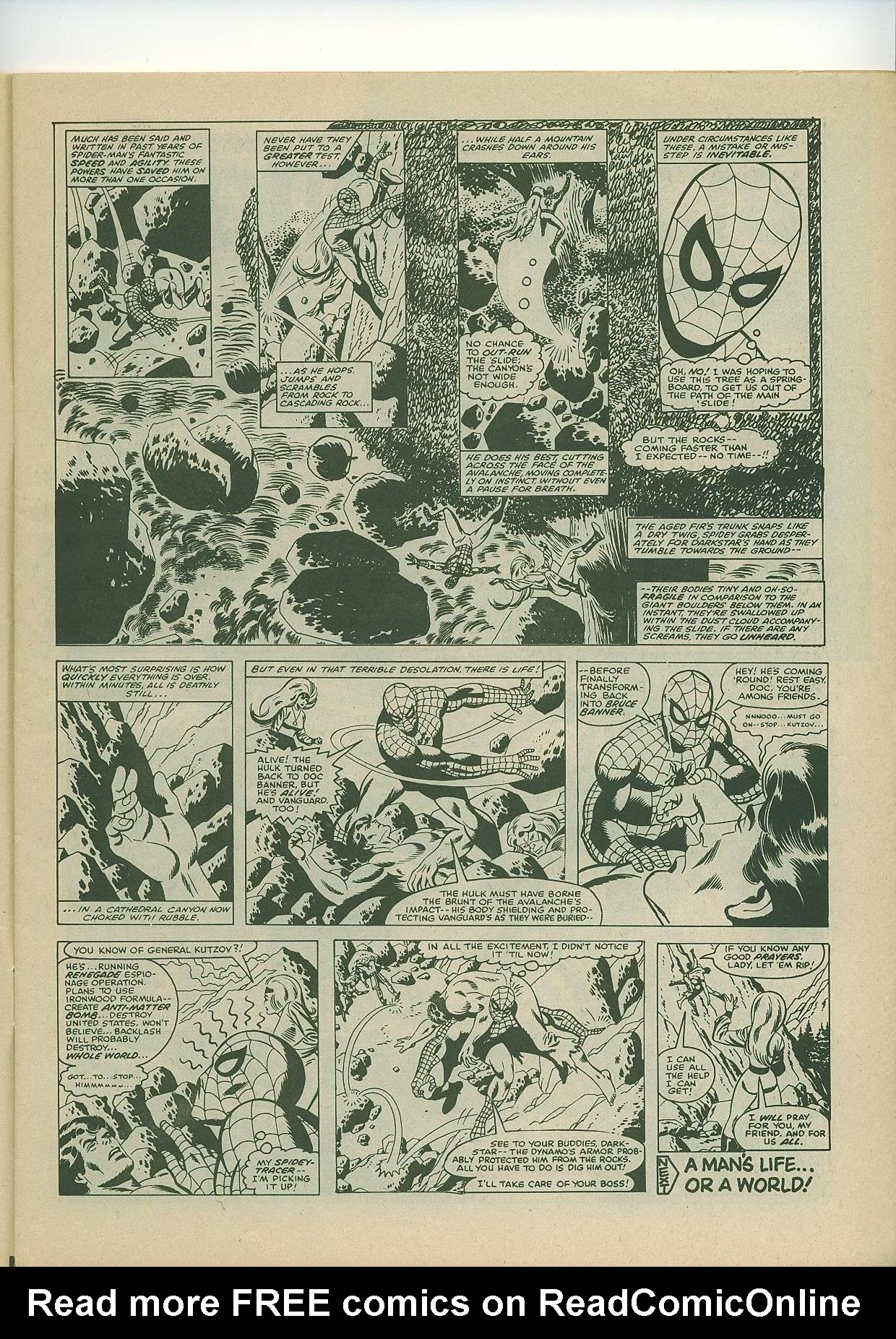 Read online The Incredible Hulk Weekly comic -  Issue #49 - 5