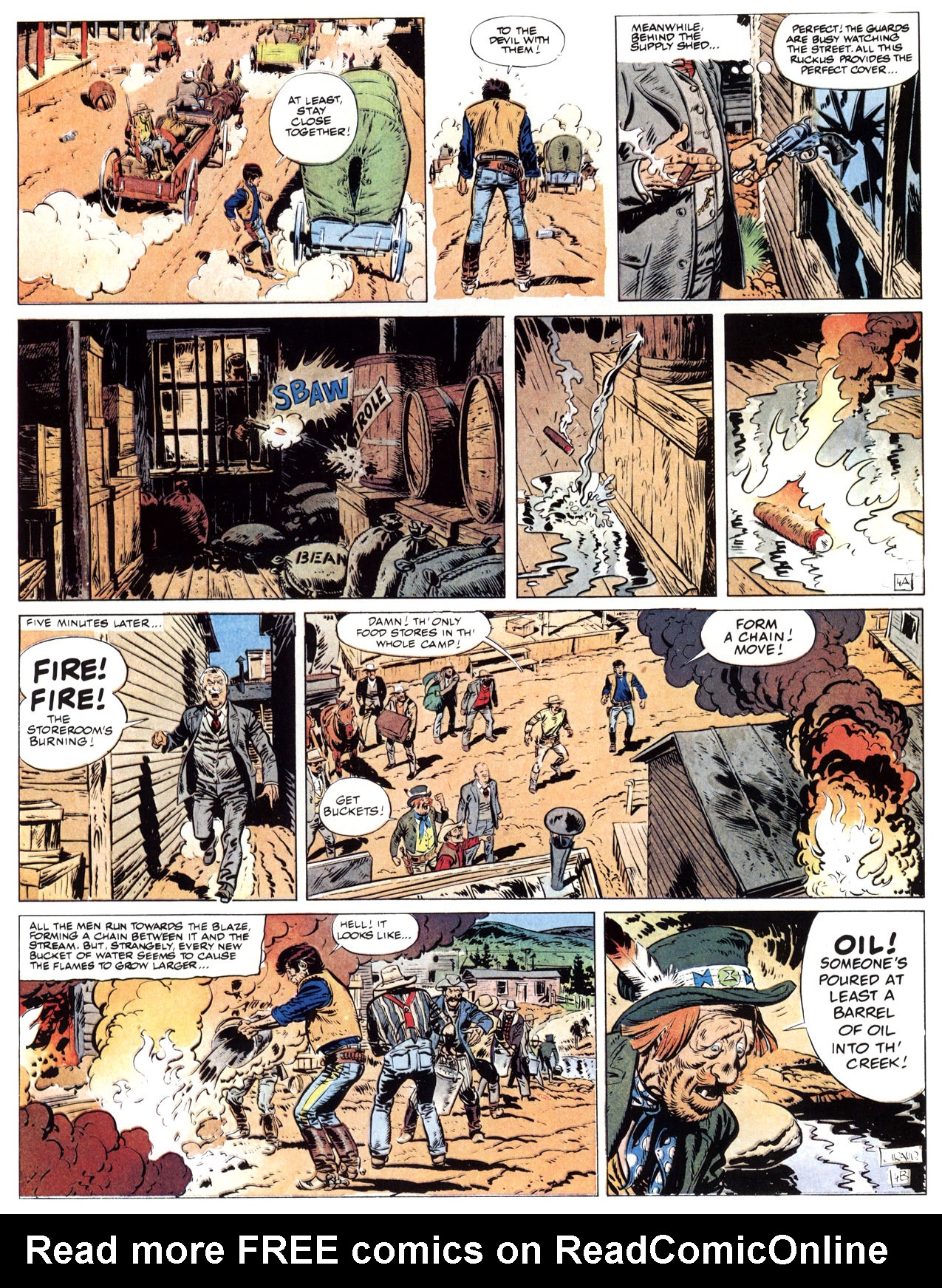 Read online Epic Graphic Novel: Lieutenant Blueberry comic -  Issue #2 - 8