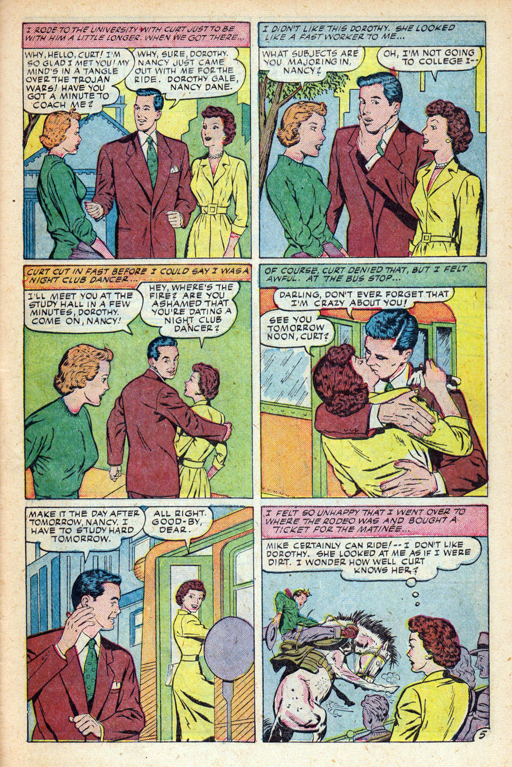 Read online Glamorous Romances comic -  Issue #51 - 31