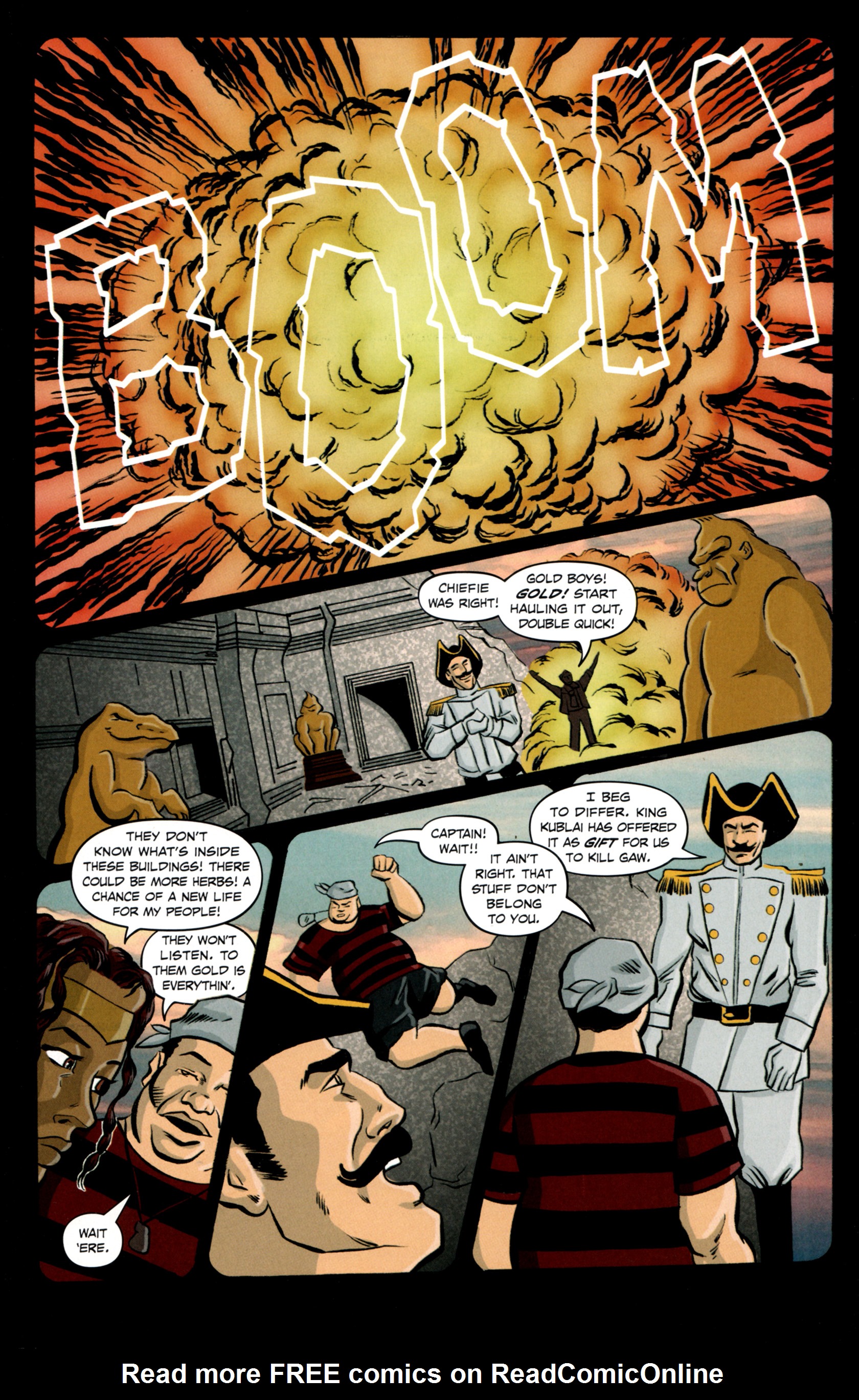 Read online Kong: King Of Skull Island comic -  Issue #5 - 17