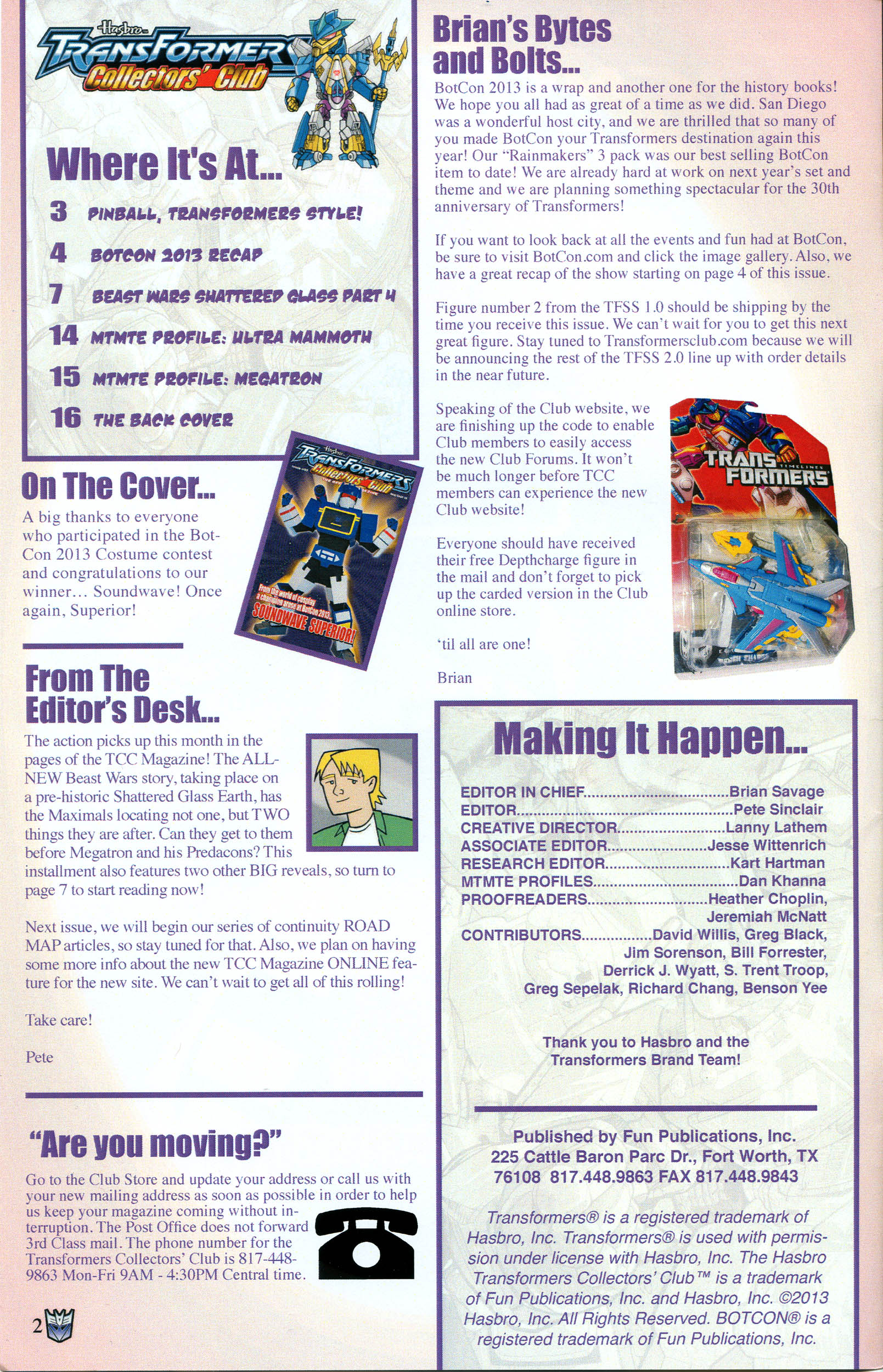 Read online Transformers: Collectors' Club comic -  Issue #52 - 2