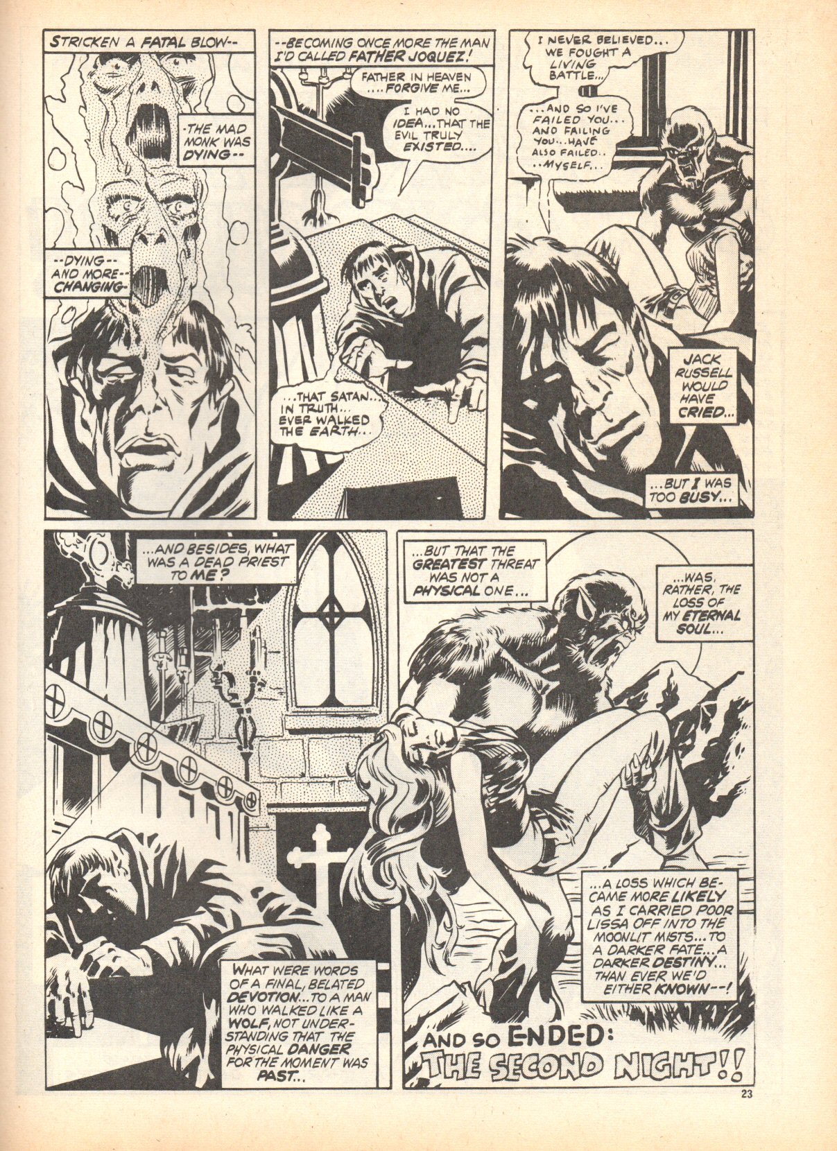 Read online Dracula Lives (1974) comic -  Issue #15 - 23