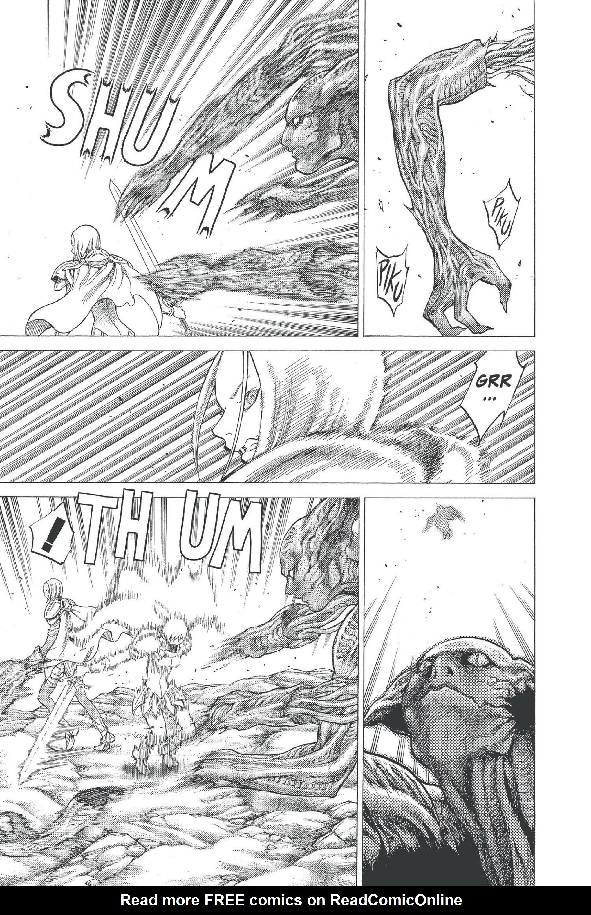 Read online Claymore comic -  Issue #5 - 163