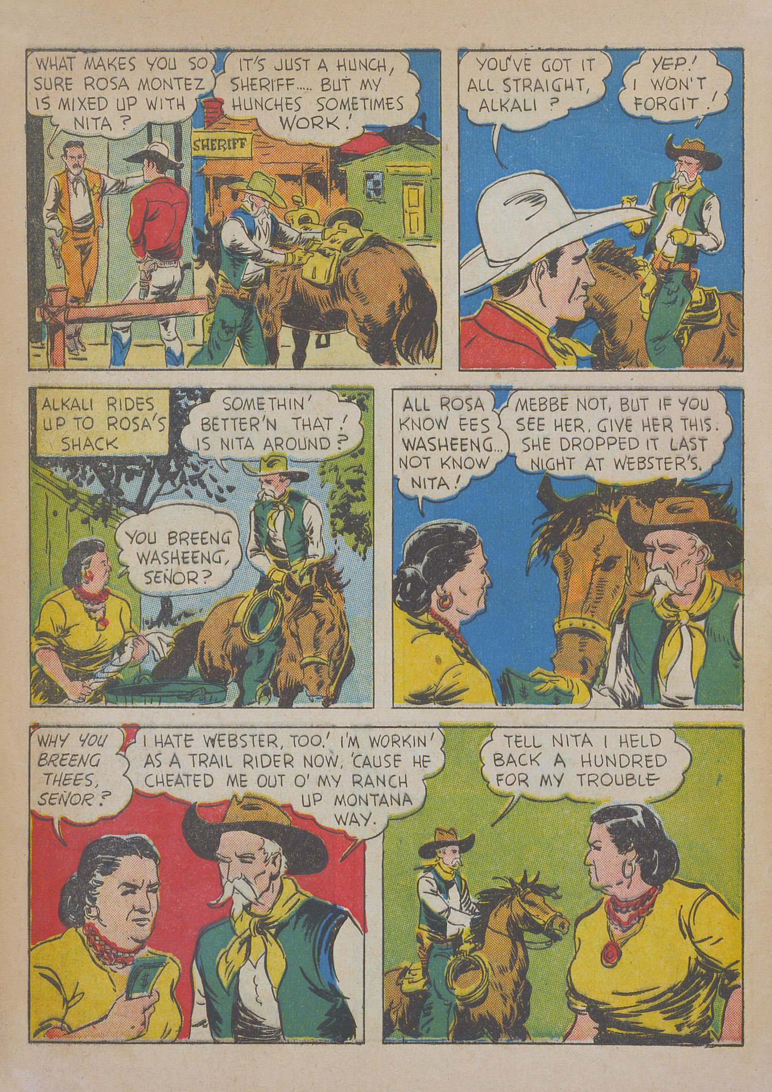 Read online Gene Autry Comics comic -  Issue #10 - 54