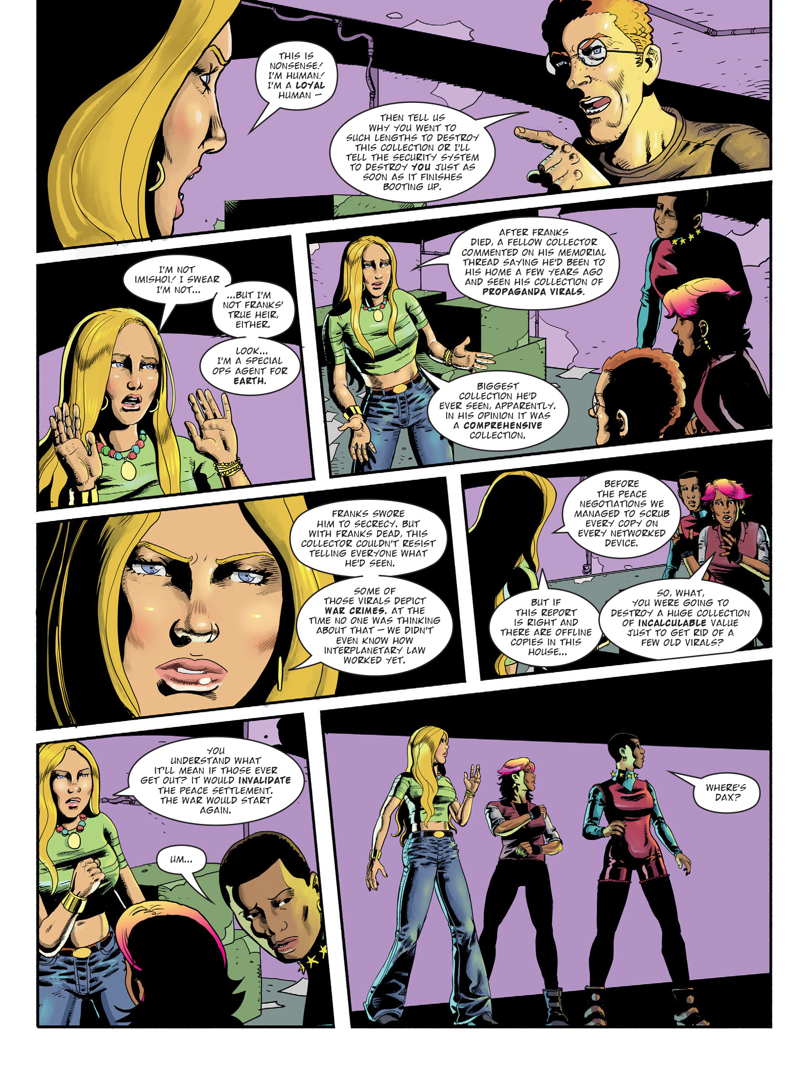 Read online 2000 AD comic -  Issue #2348 - 23