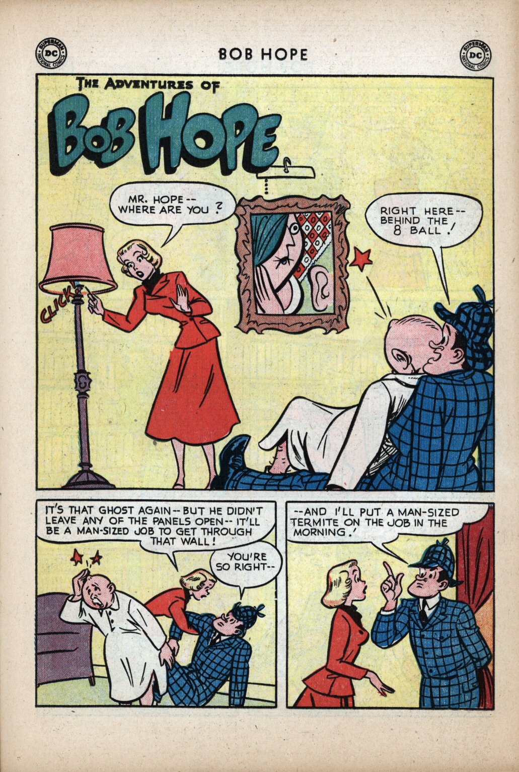 Read online The Adventures of Bob Hope comic -  Issue #15 - 25