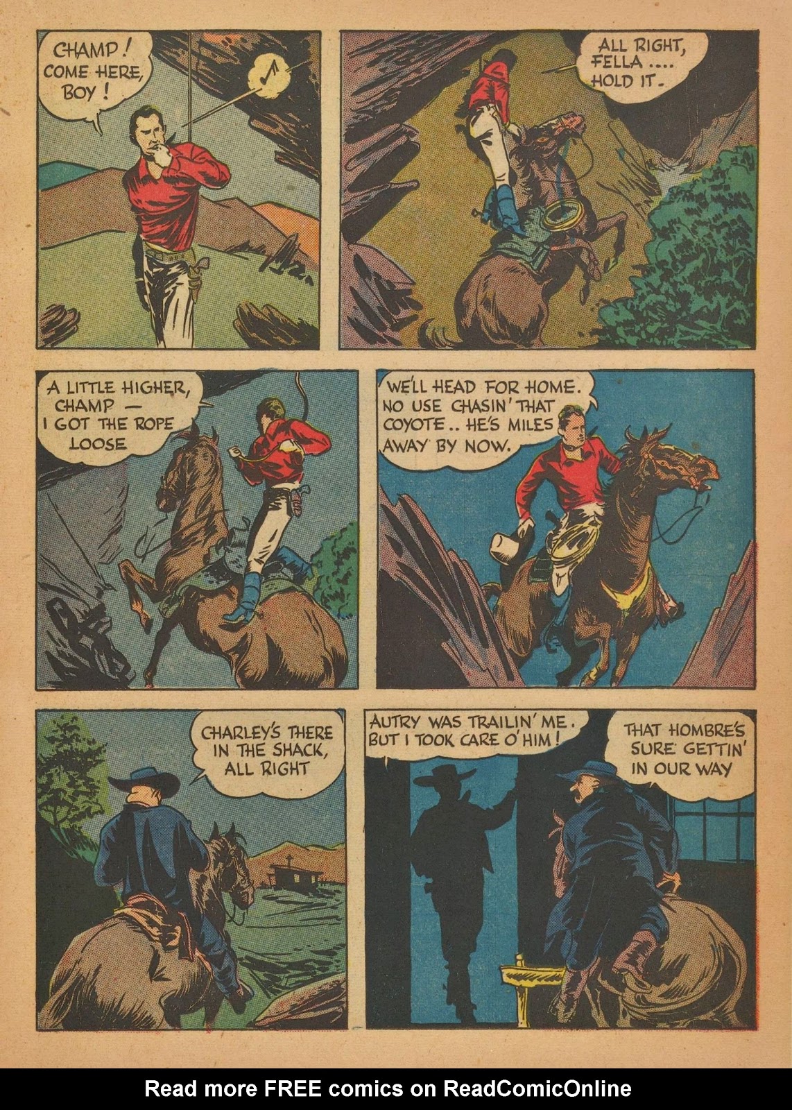 Gene Autry Comics issue 7 - Page 21