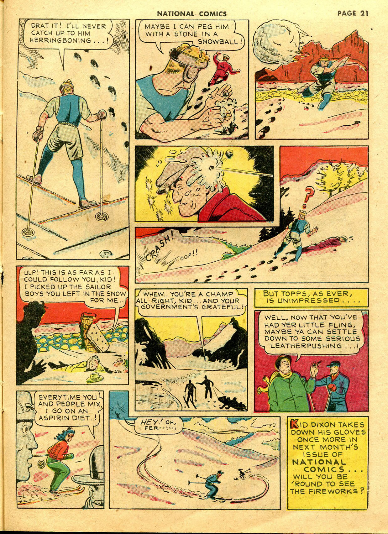 Read online National Comics comic -  Issue #23 - 23