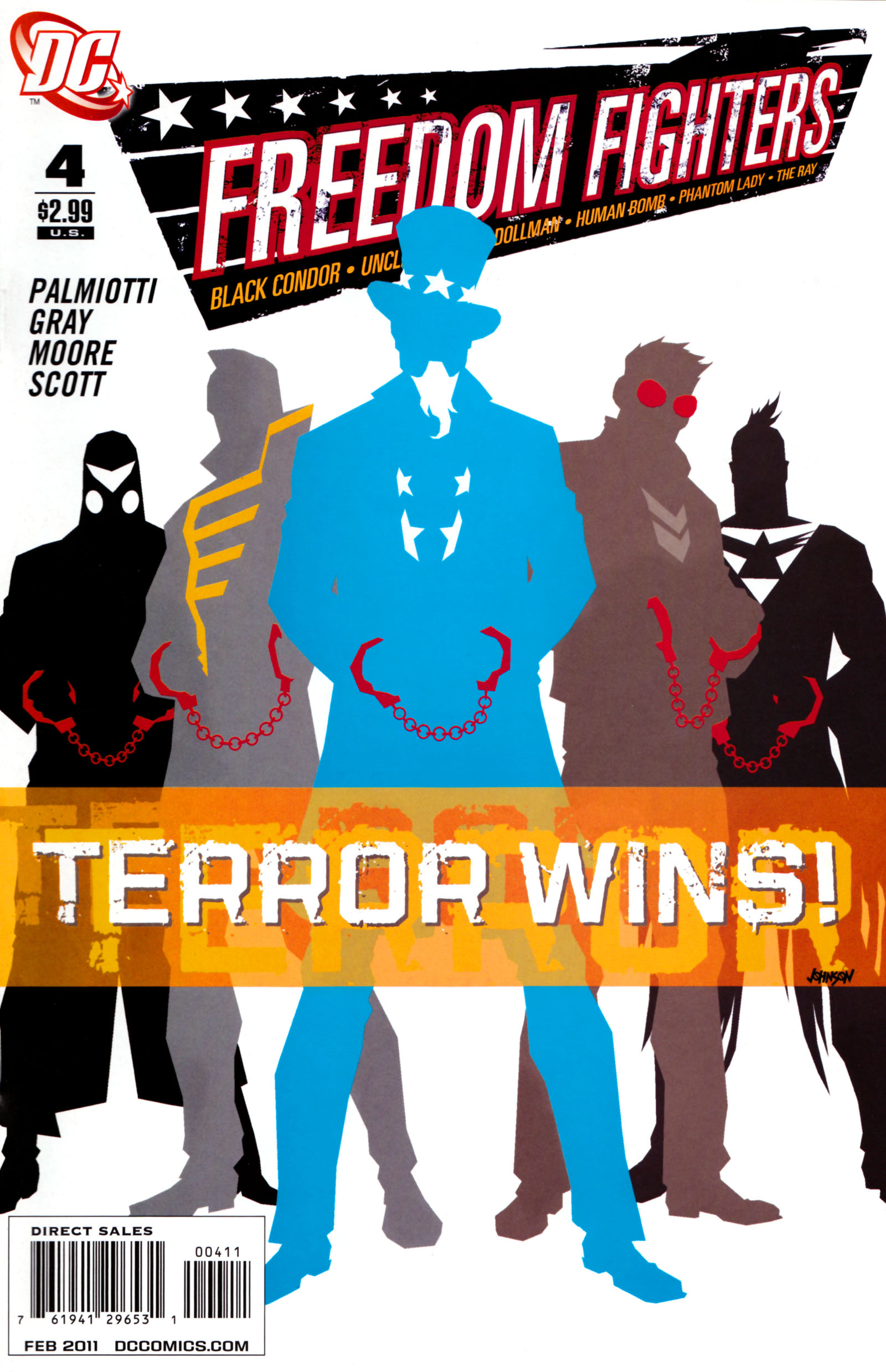 Read online Freedom Fighters (2010) comic -  Issue #4 - 1