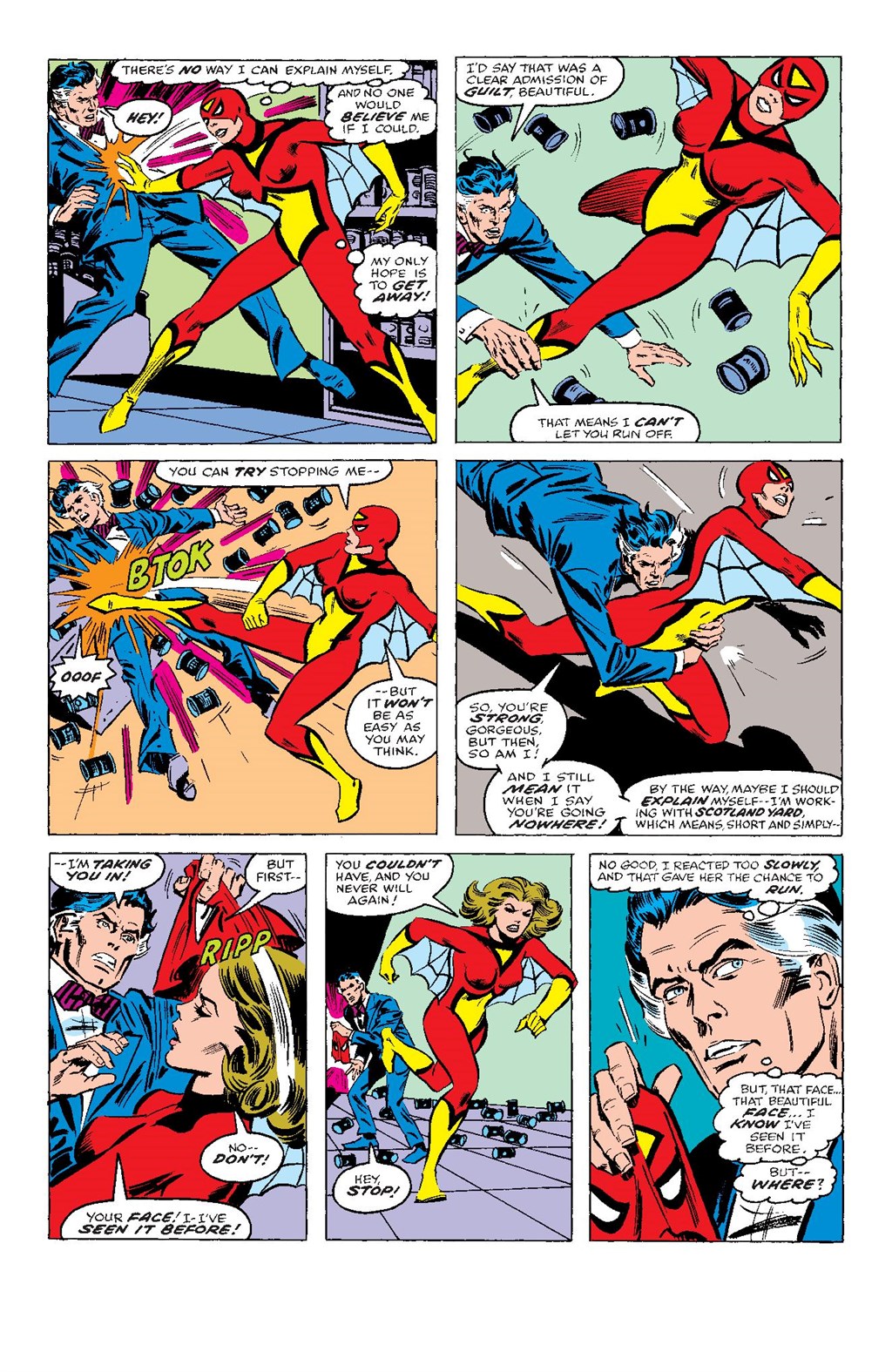 Read online Marvel-Verse: Spider-Woman comic -  Issue # TPB - 8