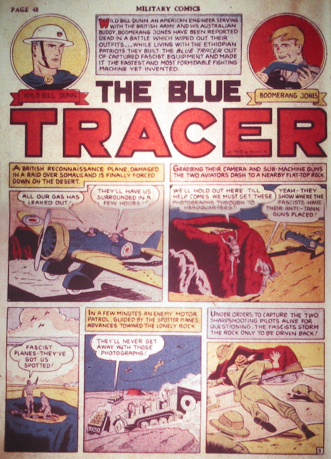 Read online Military Comics comic -  Issue #2 - 50