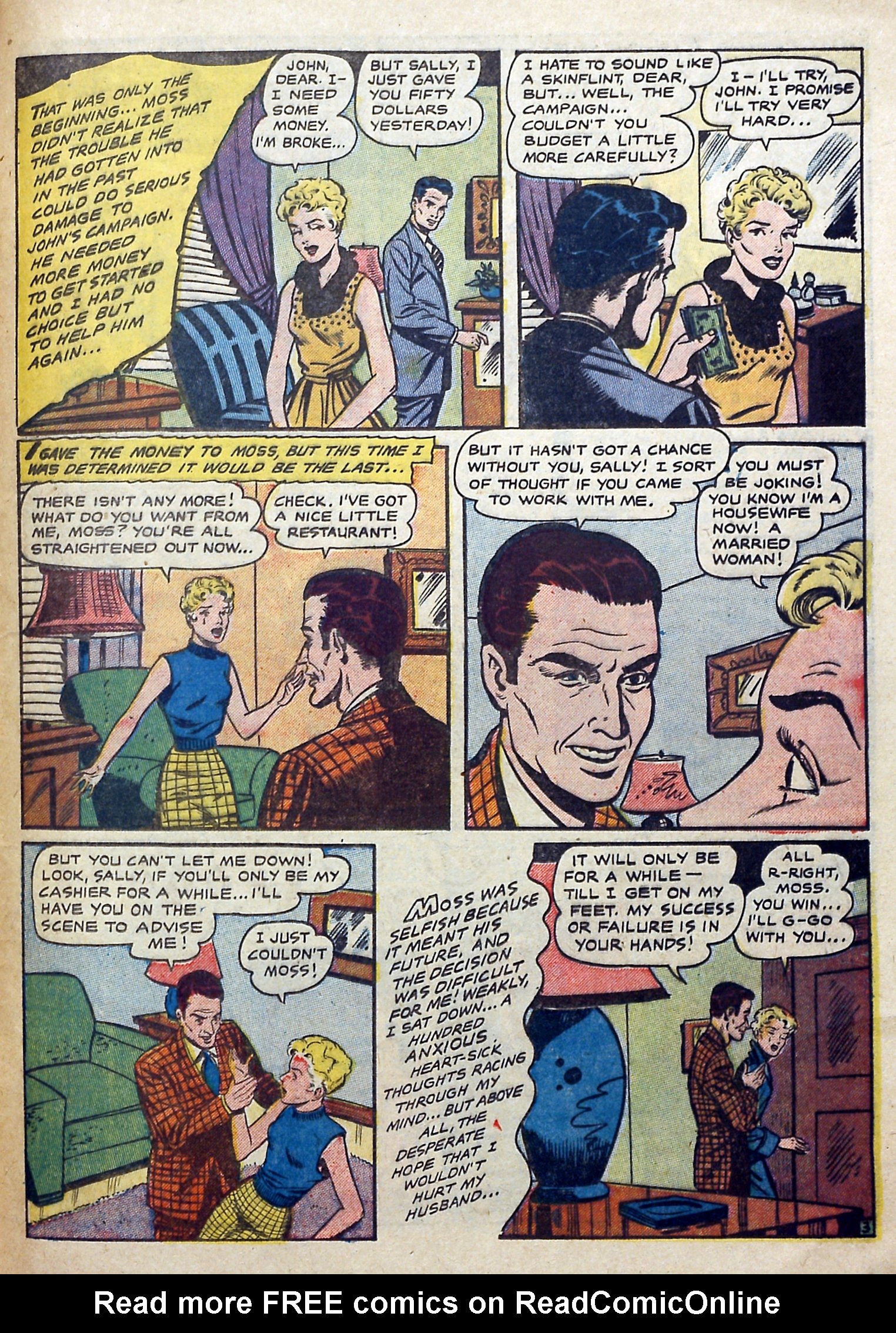 Read online My Personal Problem (1955) comic -  Issue #3 - 23