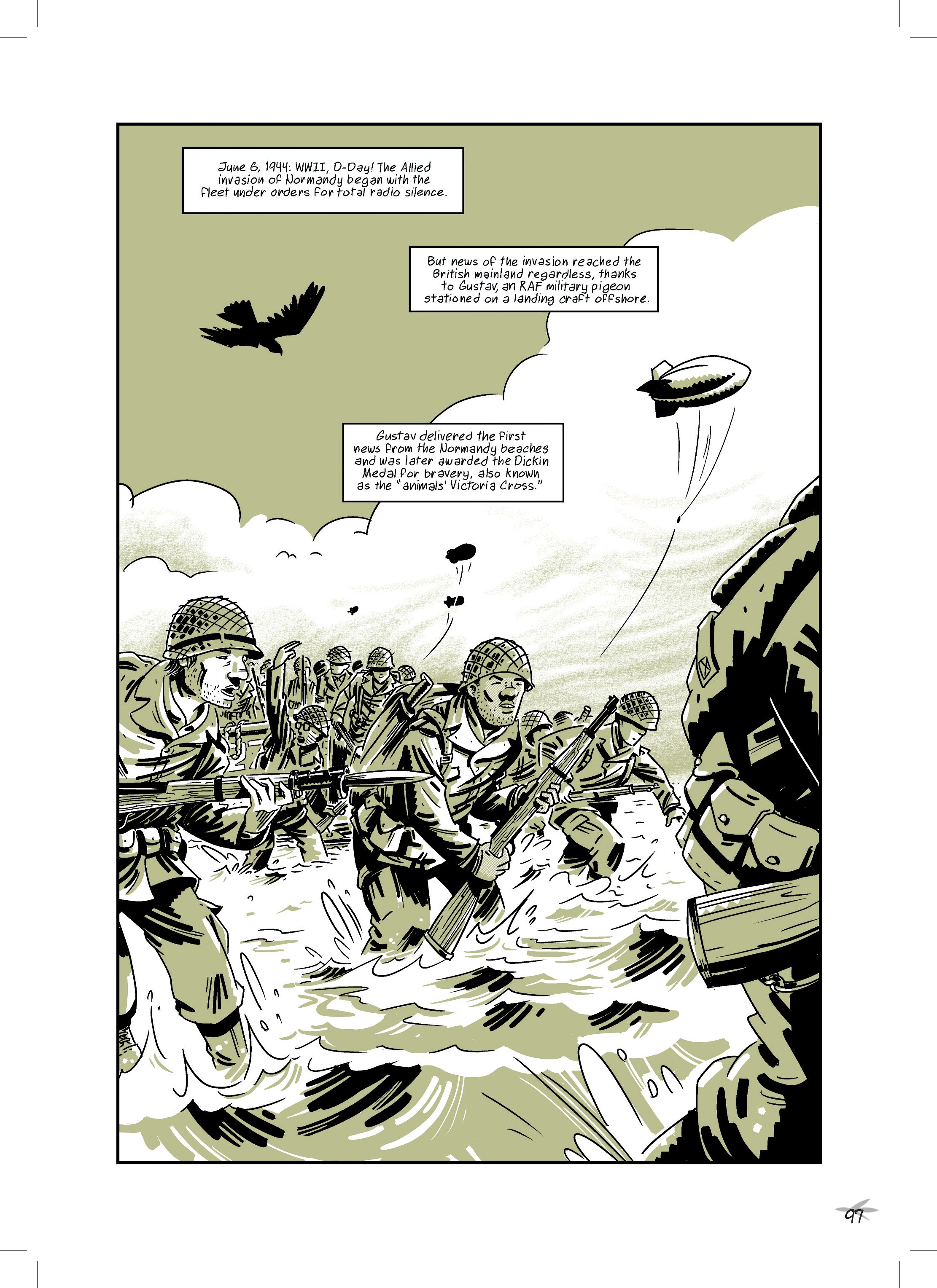 Read online Four-Fisted Tales: Animals in Combat comic -  Issue # TPB - 84