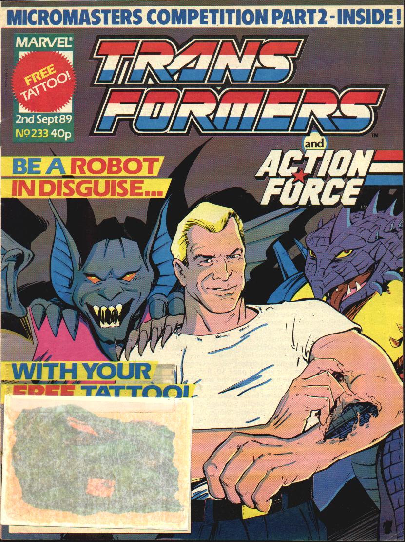 Read online The Transformers (UK) comic -  Issue #233 - 1