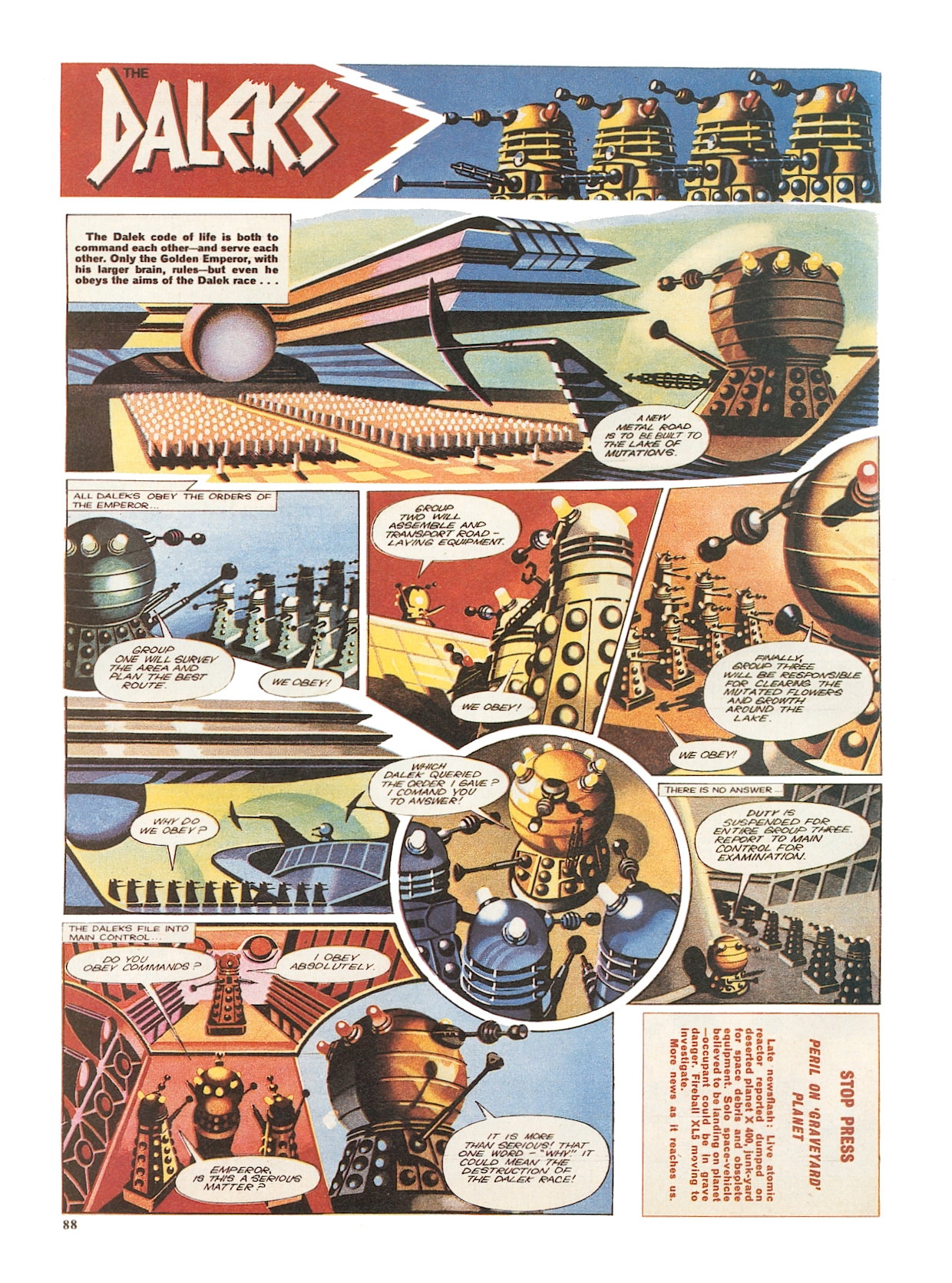 Read online Dalek Chronicles comic -  Issue # TPB - 88