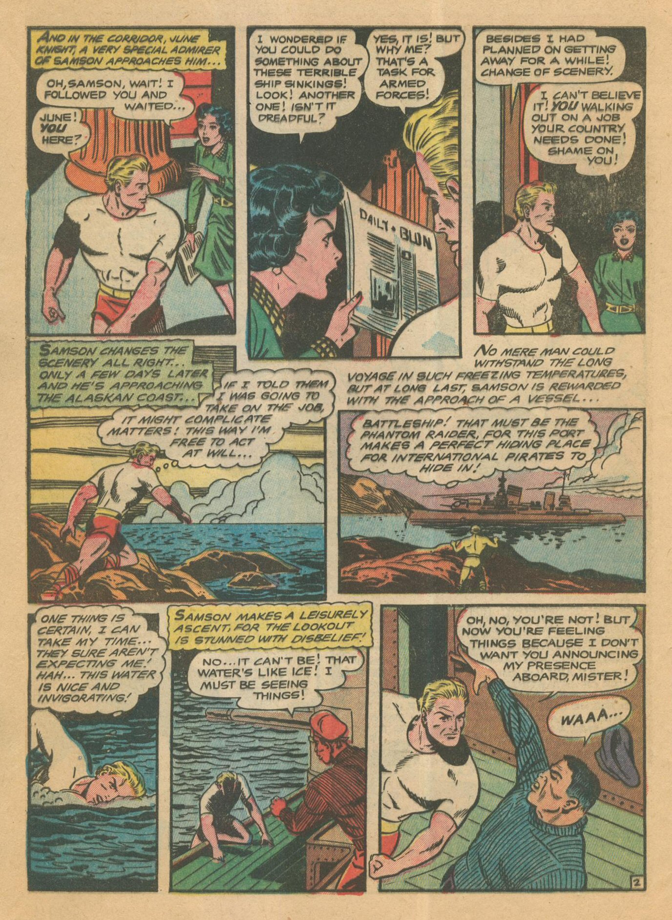 Read online Samson (1955) comic -  Issue #14 - 29