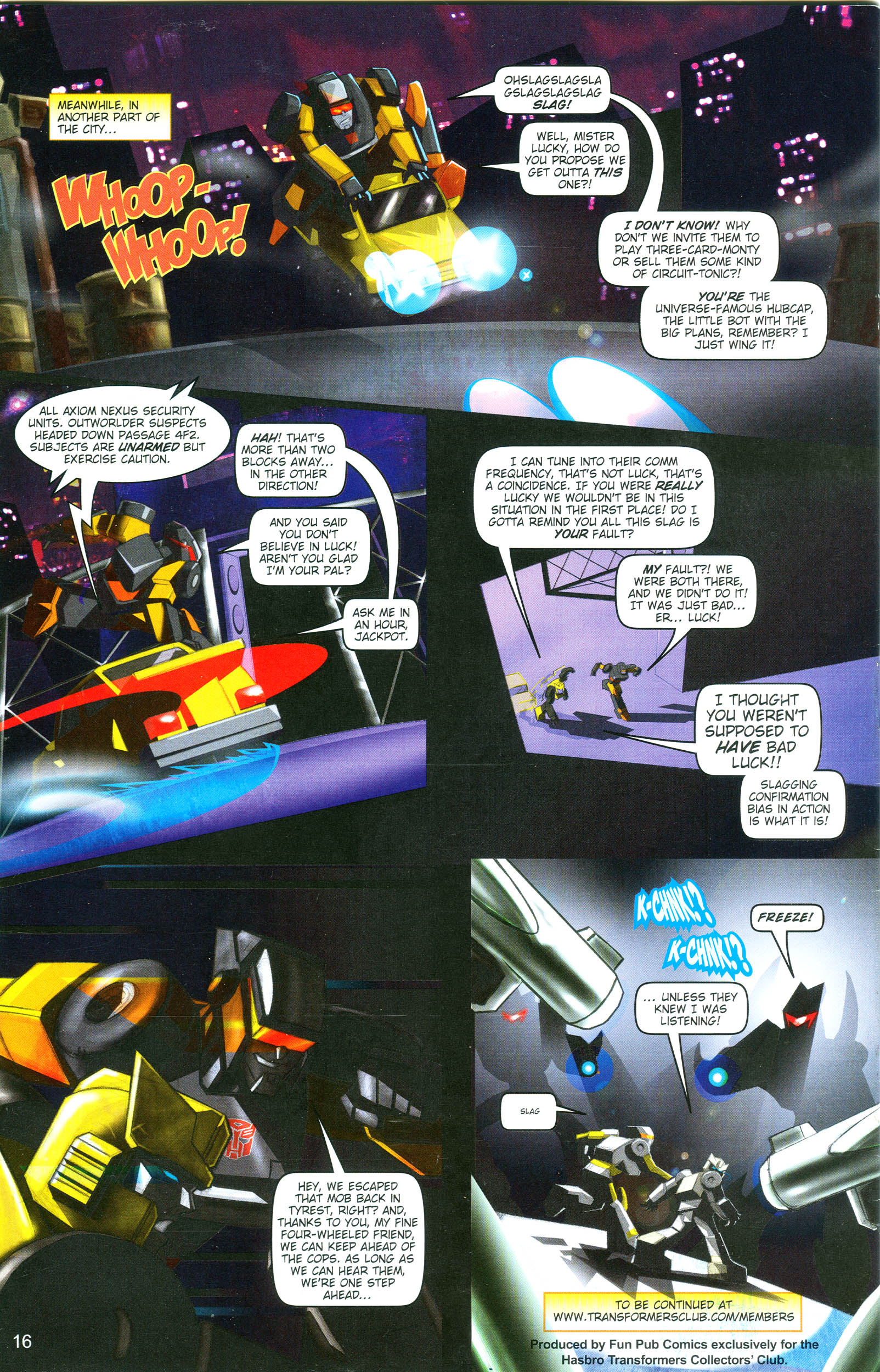 Read online Transformers: Collectors' Club comic -  Issue #19 - 16