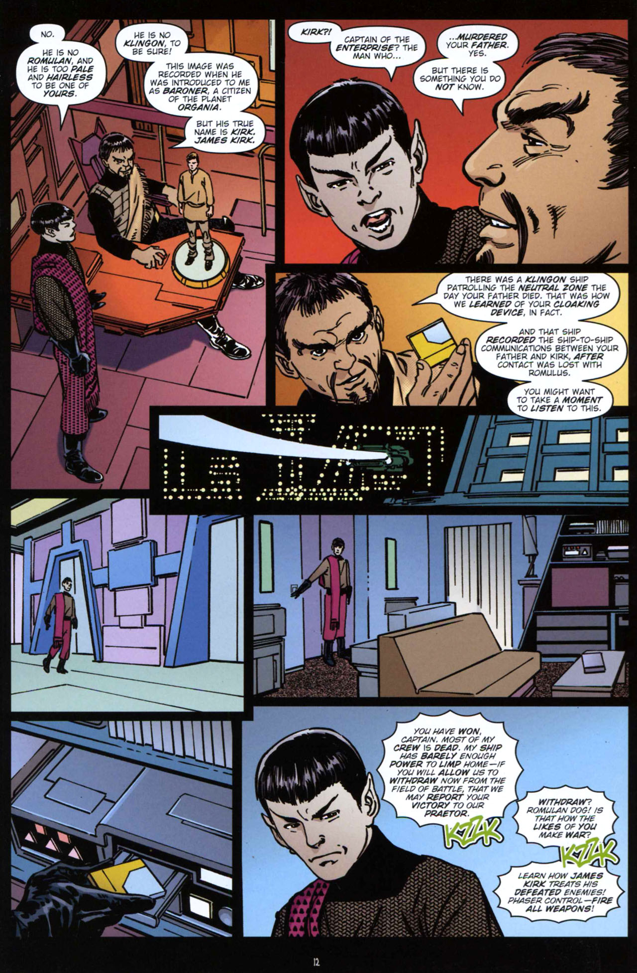 Read online Star Trek: Romulans - The Hollow Crown comic -  Issue #2 - 13