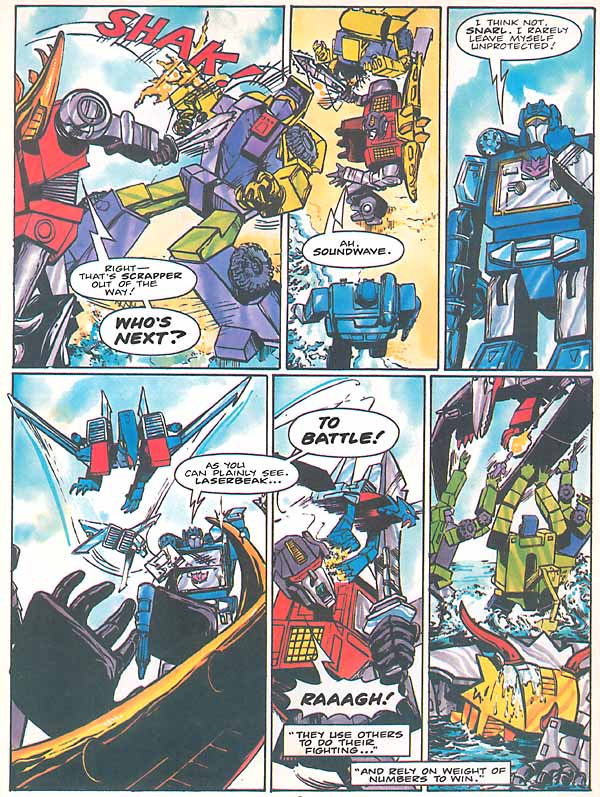 Read online The Transformers (UK) comic -  Issue #77 - 7