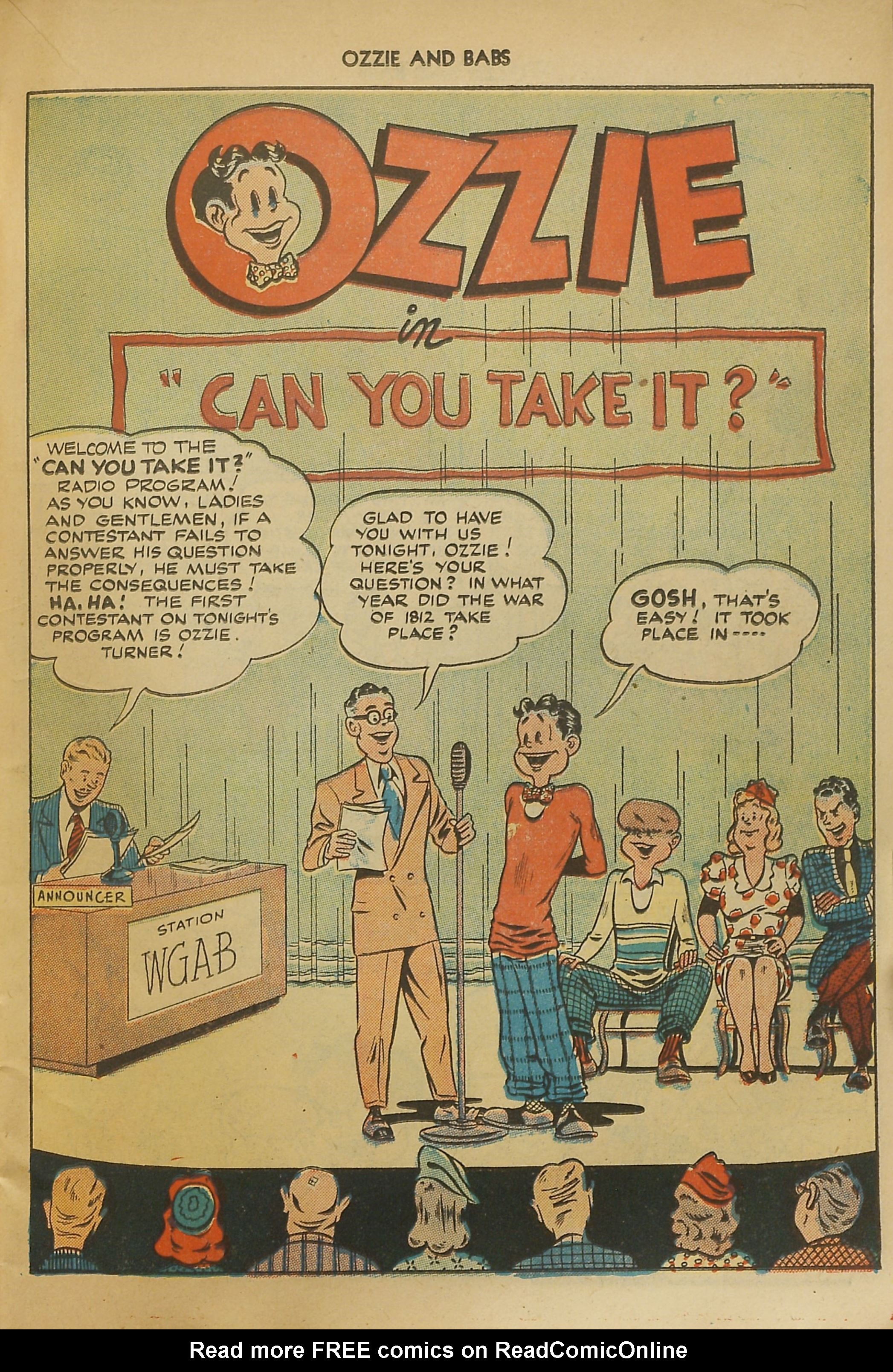 Read online Ozzie And Babs comic -  Issue #1 - 15