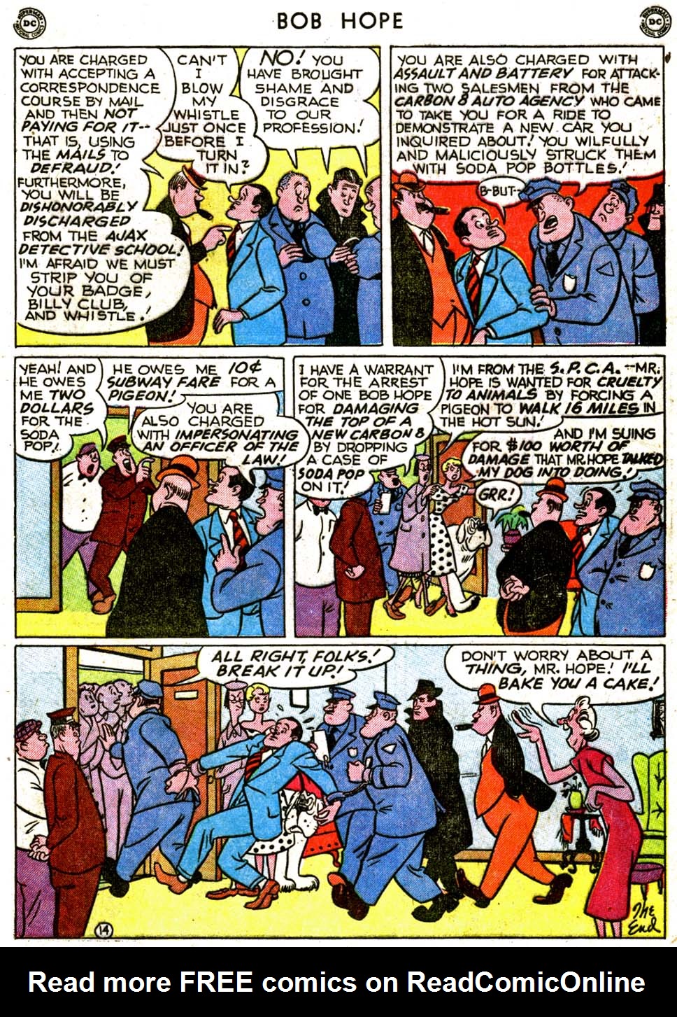 Read online The Adventures of Bob Hope comic -  Issue #4 - 47