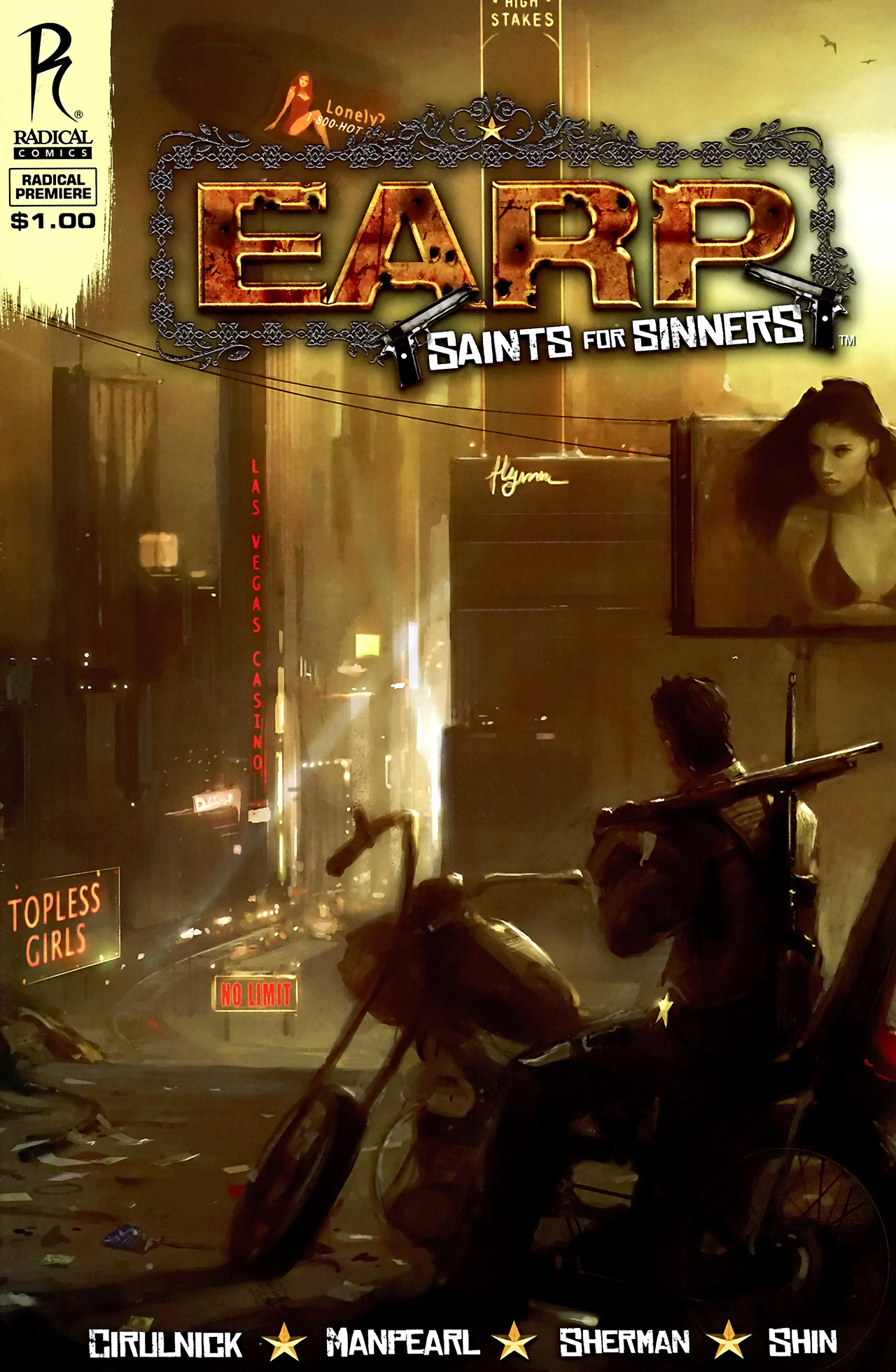 Read online Earp: Saints For Sinners comic -  Issue #0 - 1
