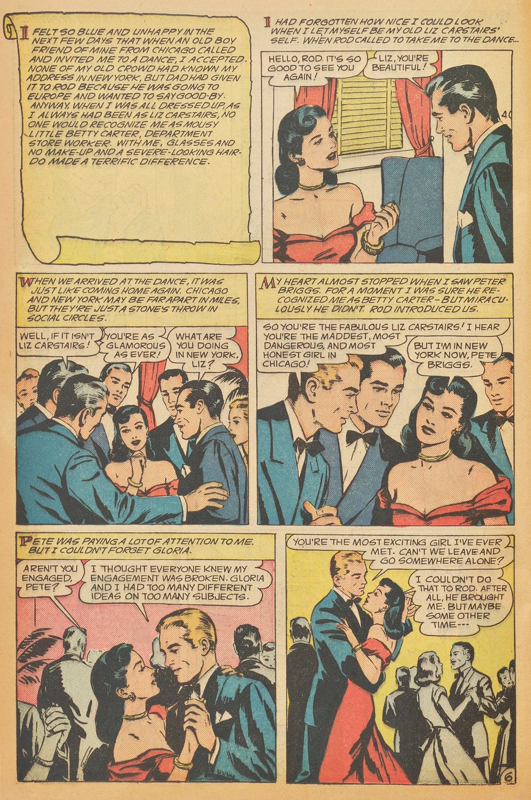 Read online Glamorous Romances comic -  Issue #45 - 32