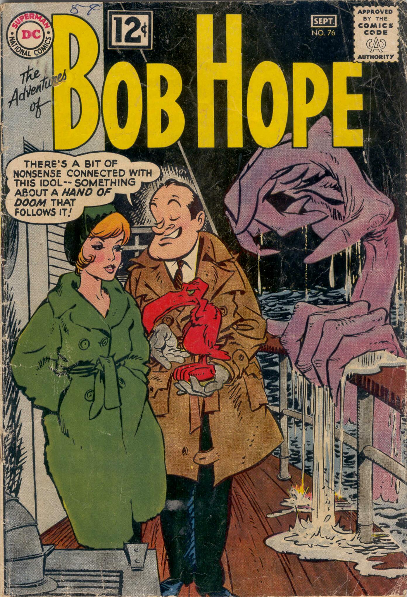 Read online The Adventures of Bob Hope comic -  Issue #76 - 1