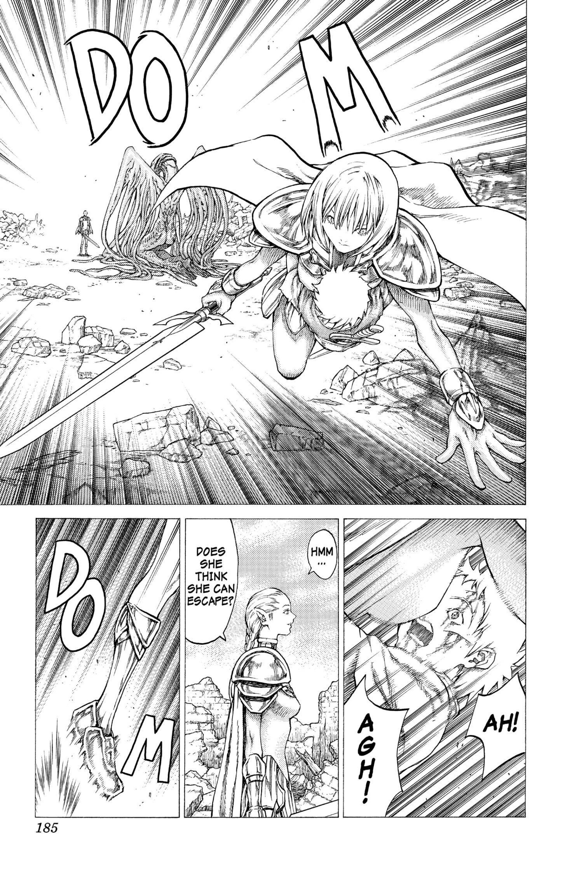 Read online Claymore comic -  Issue #6 - 174