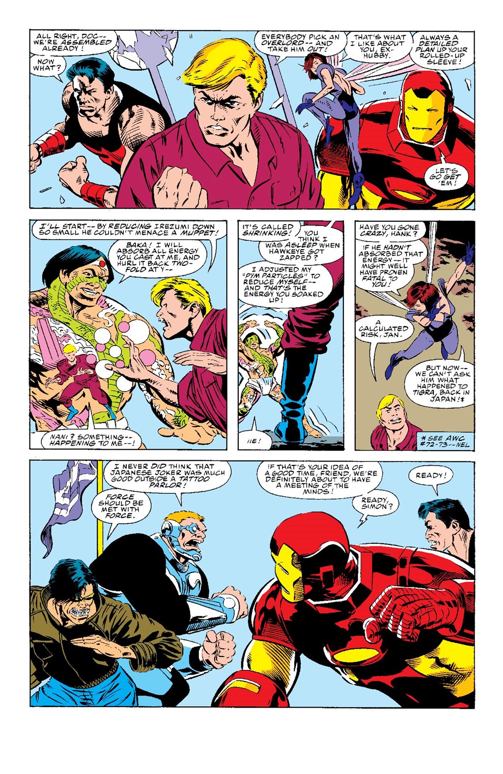 Read online Avengers West Coast Epic Collection: How The West Was Won comic -  Issue #Avengers West Coast Epic Collection California Screaming (Part 3) - 22