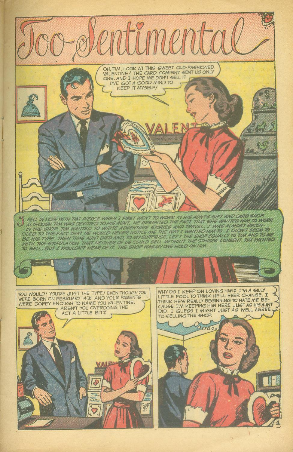Read online Glamorous Romances comic -  Issue #72 - 27